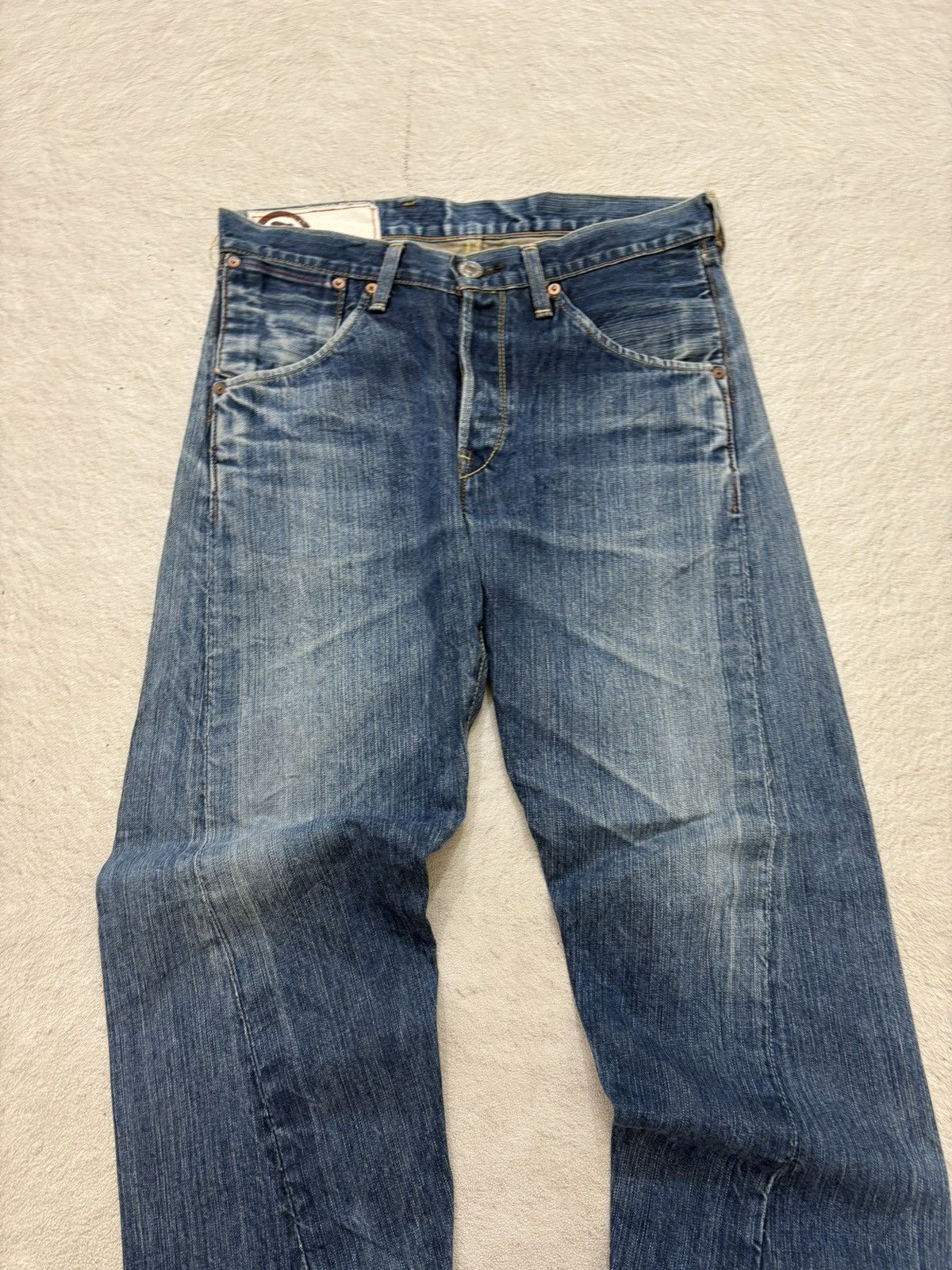 Kapital 2000s Destroy levis RL bootcut japan denim Size US 31 - 2 Thumbnail