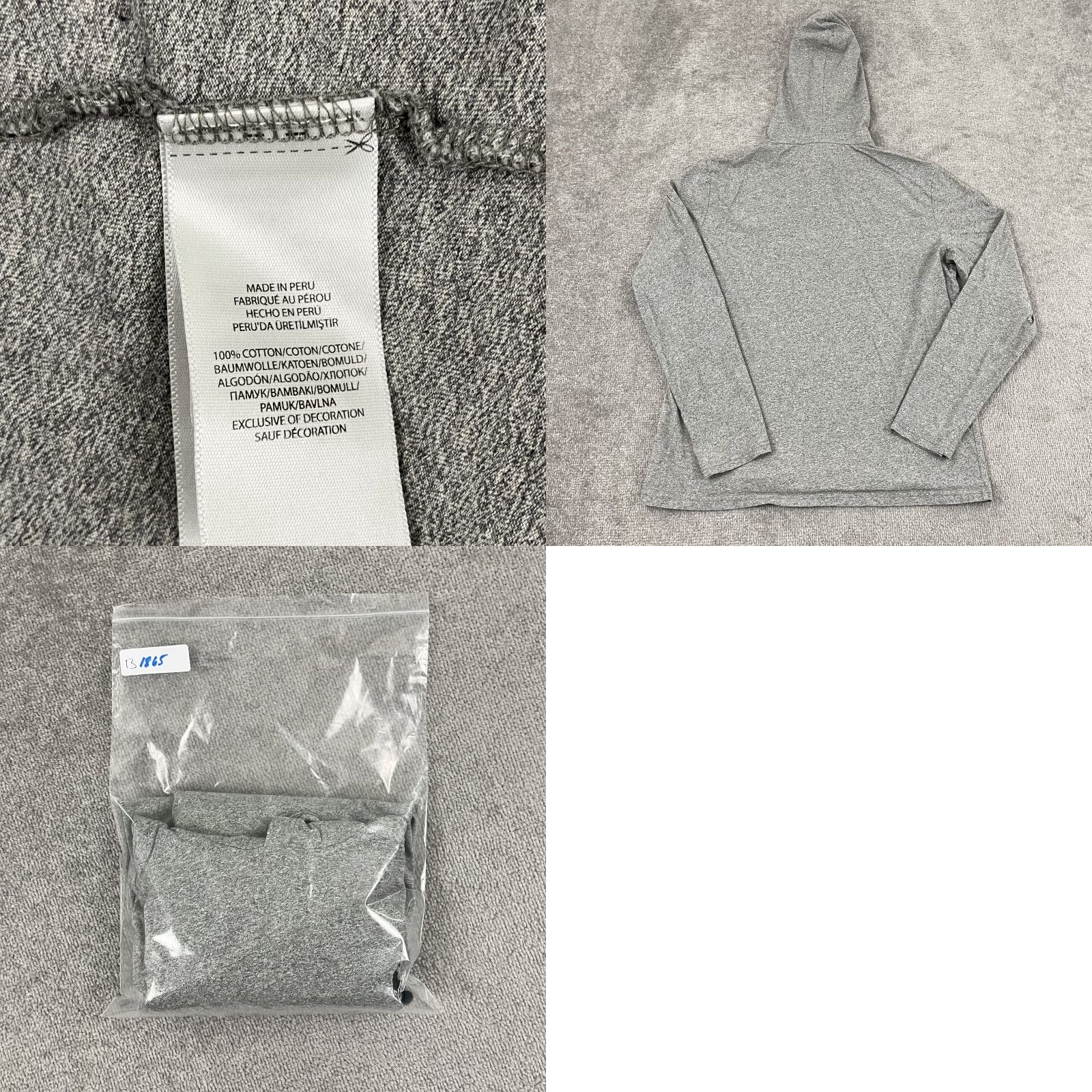 Polo Ralph Lauren Polo Ralph Lauren Hoodie Pullover Mens Medium Gray Lightweight Classic Sports Outdoor Size US M / EU 48-50 / 2 - 8 Thumbnail