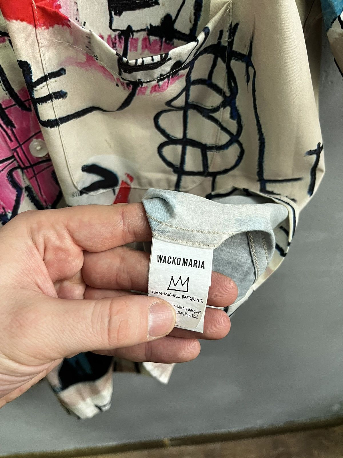 Japanese Brand × Wacko Maria Wacko Maria Basquiat Hawaiian shirt L under the water one Size US L / EU 52-54 / 3 - 12 Thumbnail