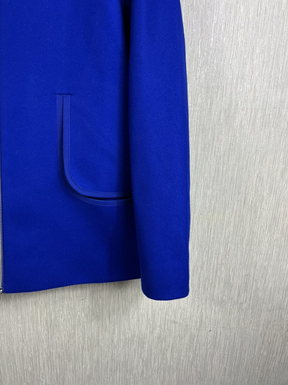 Cos × Designer COS wool cashmere blue zip coat jacket casual classic Size XS / US 0-2 / IT 36-38 - 7 Thumbnail