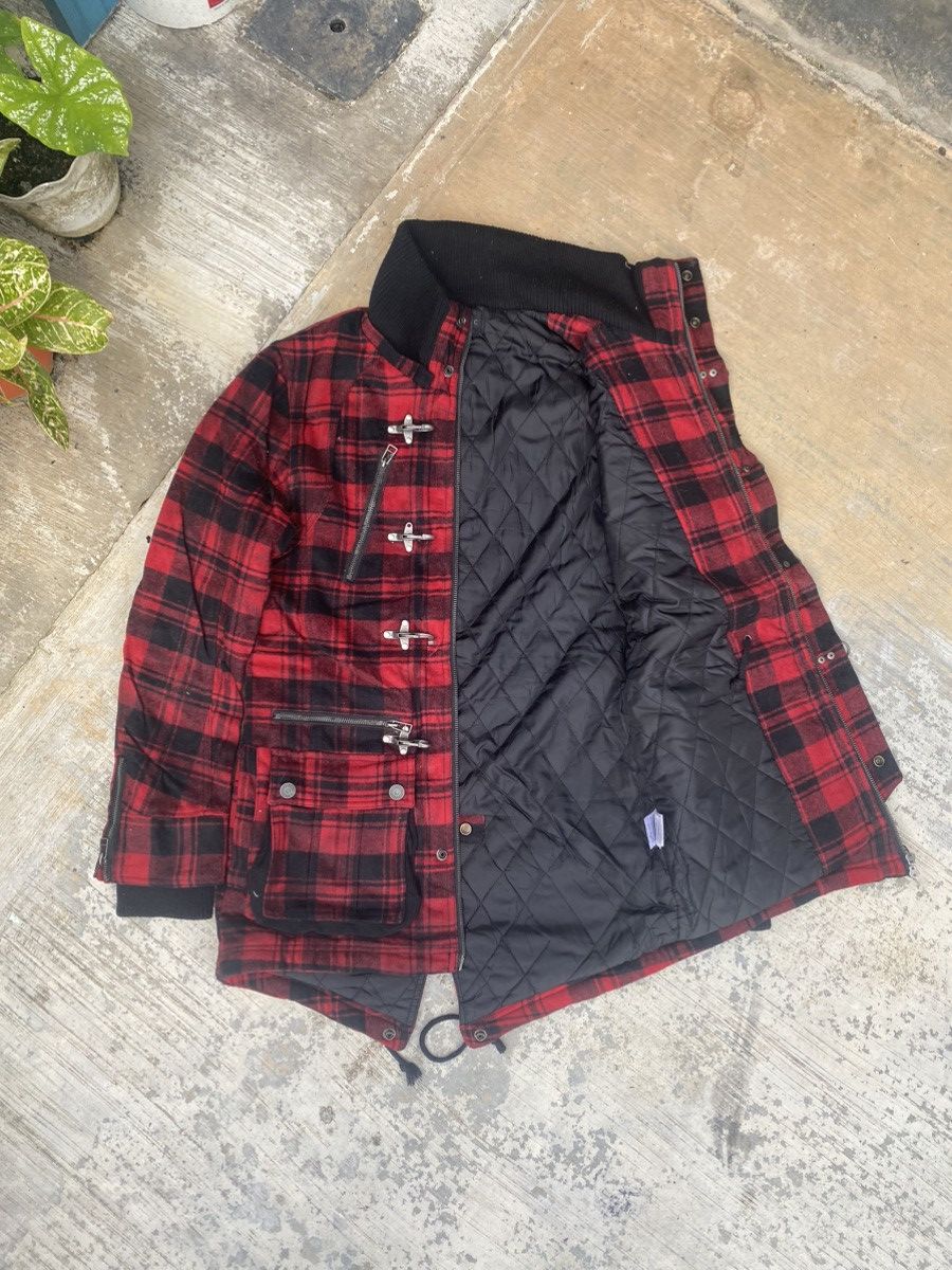 In The Attic In the attic checkered punk style duffle jacket Size M / US 6-8 / IT 42-44 - 3 Thumbnail