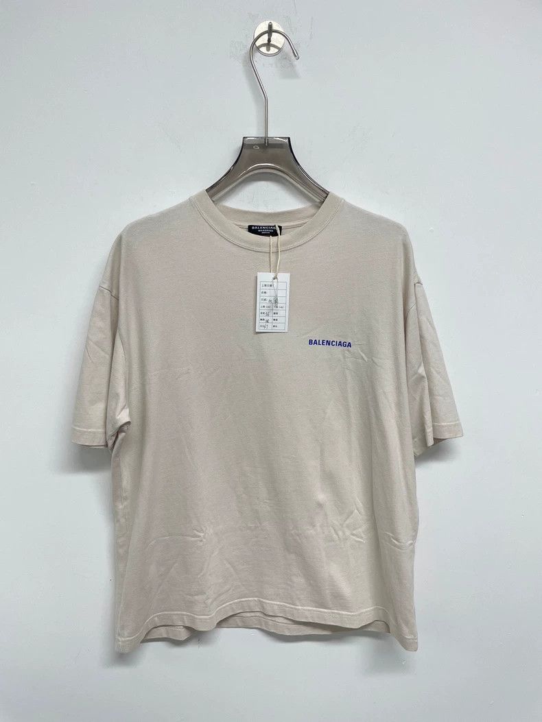 Balenciaga Balenciaga Letter round neck short sleeve T-shirt Size US M / EU 48-50 / 2 - 1 Thumbnail