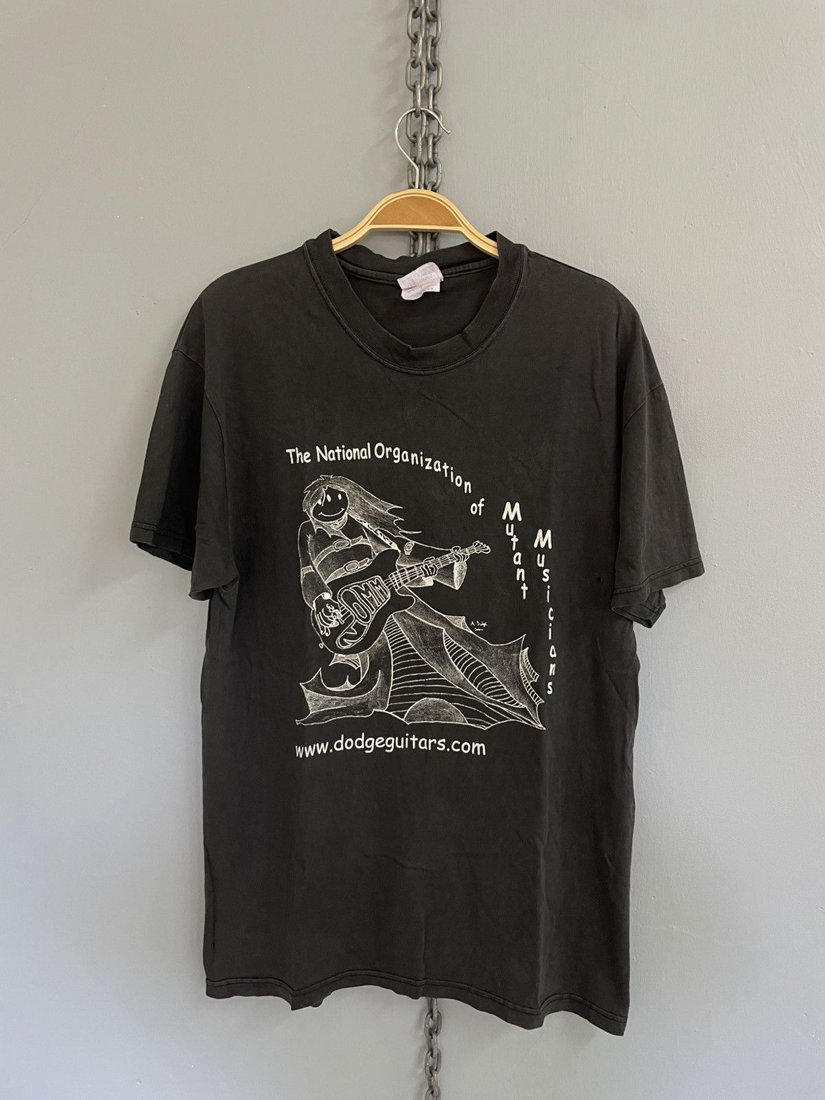 Band Tees × Vintage Vintage The National Organization Of Mutant Musicians tshirt Size US M / EU 48-50 / 2 - 1 Thumbnail