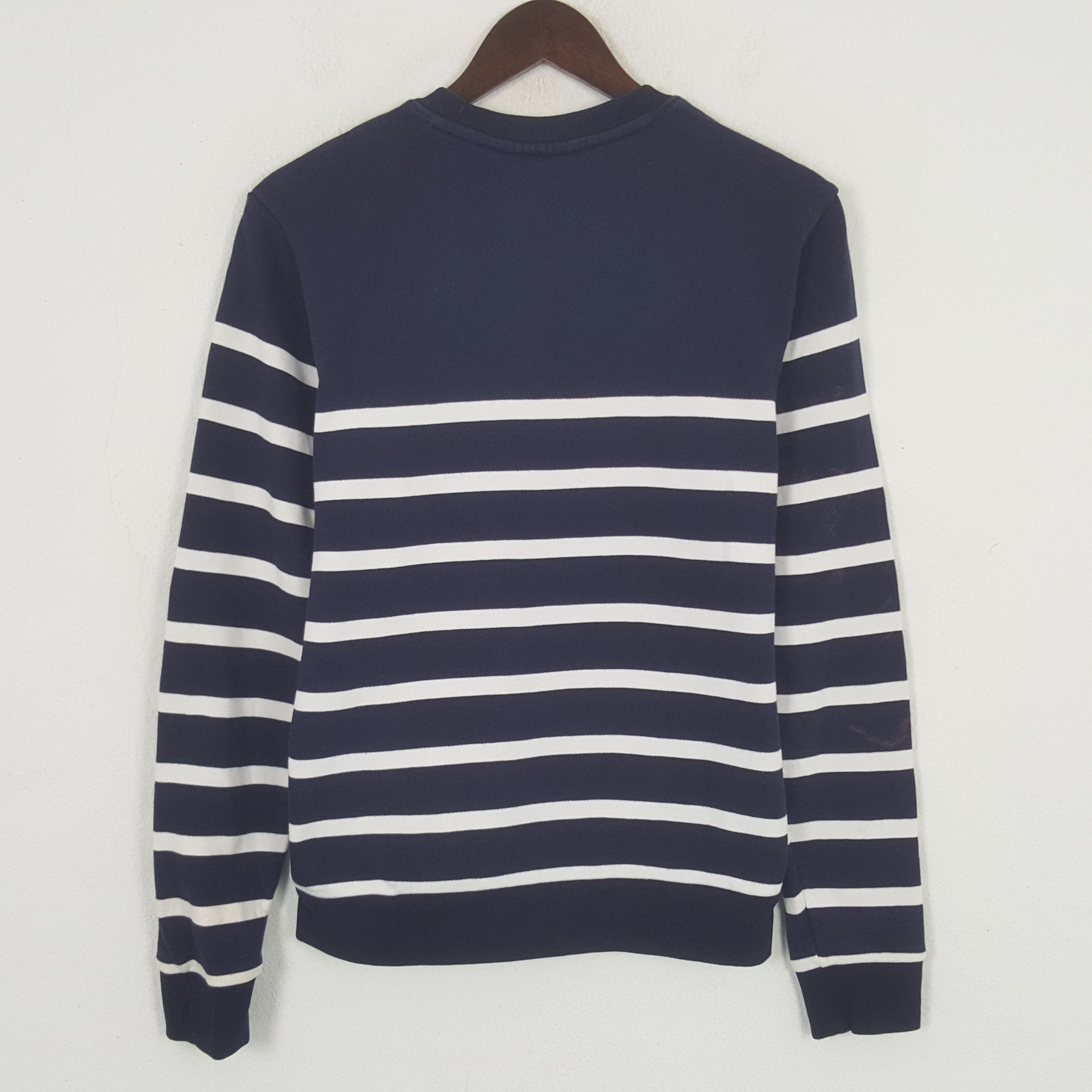 Lacoste × Vintage Vintage Lacoste Striped Sweatshirt Size US S / EU 44-46 / 1 - 3 Thumbnail