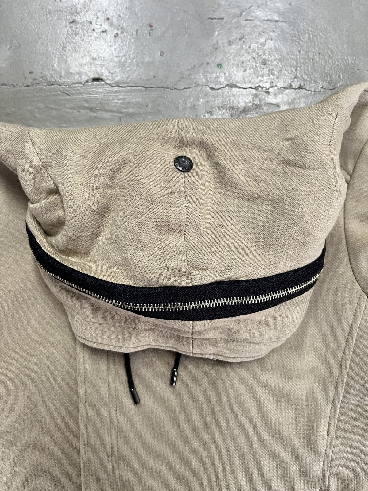 Katharine Hamnett London KATHARINE HAMNETT BLOUSON COWEL HOODIES JACKET - Size US S / EU 44-46 / 1 - 7 Thumbnail