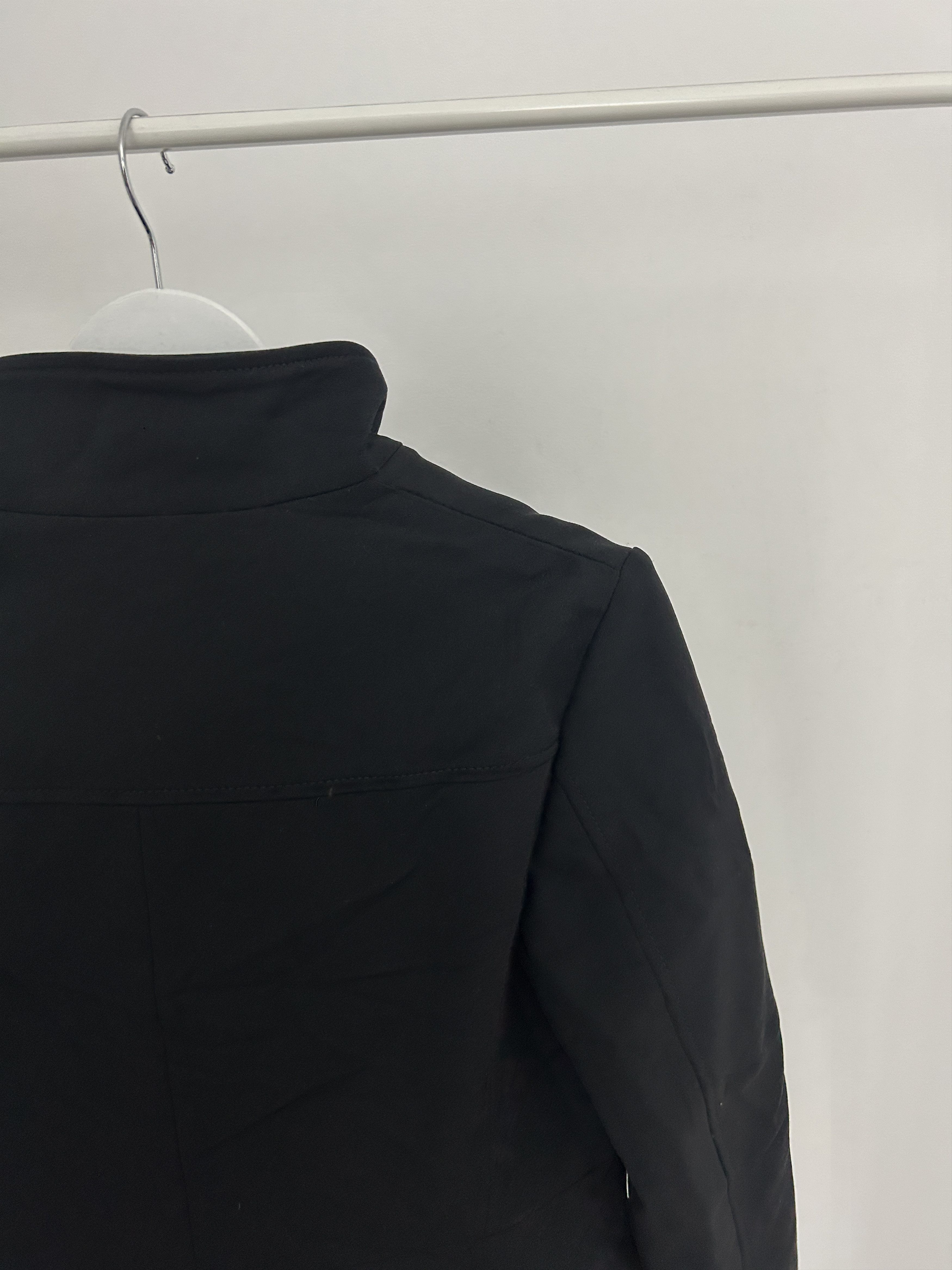 Prada Archive y2k Prada sport black tab nylon hooded light jacket Size L / US 10 / IT 46 - 10 Thumbnail