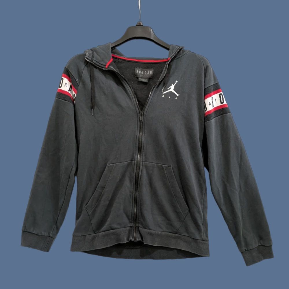 Jordan Brand Air Jordan Jacket Sweatshirt Hoodie Mens M Jumpman Full Zip Graphic Logo Black Size US M / EU 48-50 / 2 - 1 Thumbnail