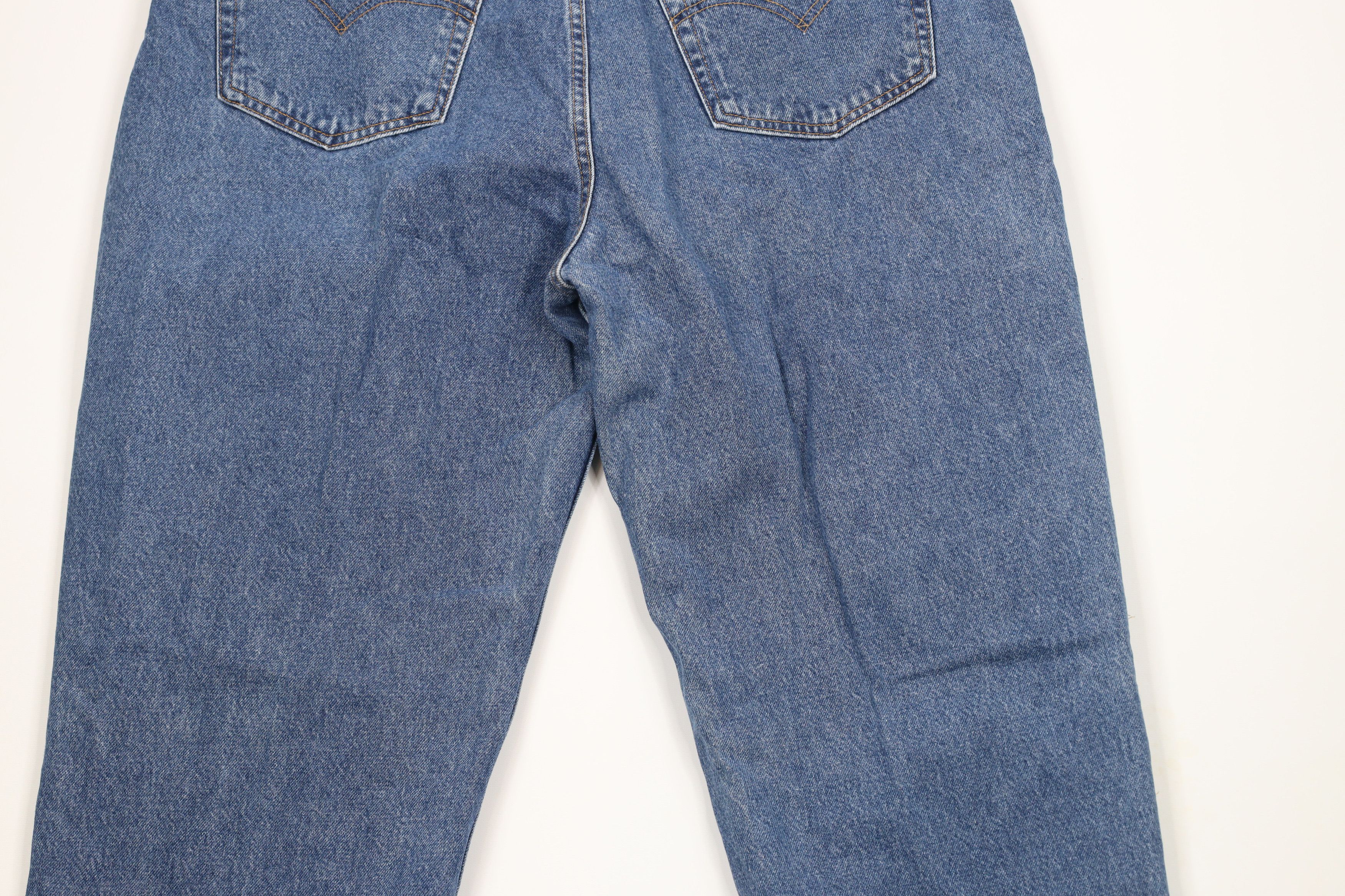 Levi's × Vintage Vintage 90s Levis 545 Loose Fit Denim Jeans Blue Cotton Size US 38 / EU 54 - 11 Thumbnail
