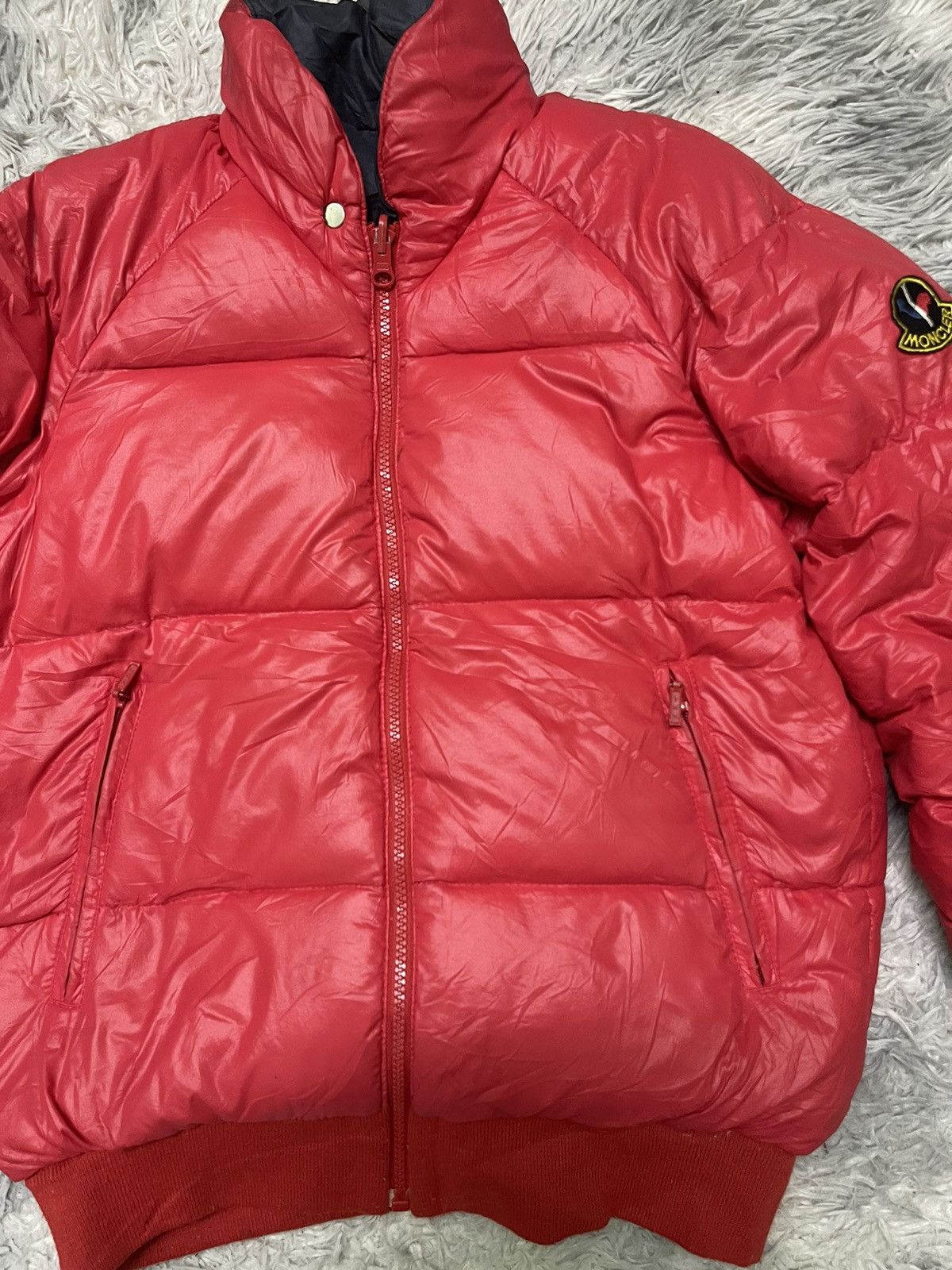 Japanese Brand × Moncler × Vintage 90s MONCLER DOWN PUFFER REVERSIBLE JACKET Size US M / EU 48-50 / 2 - 6 Thumbnail