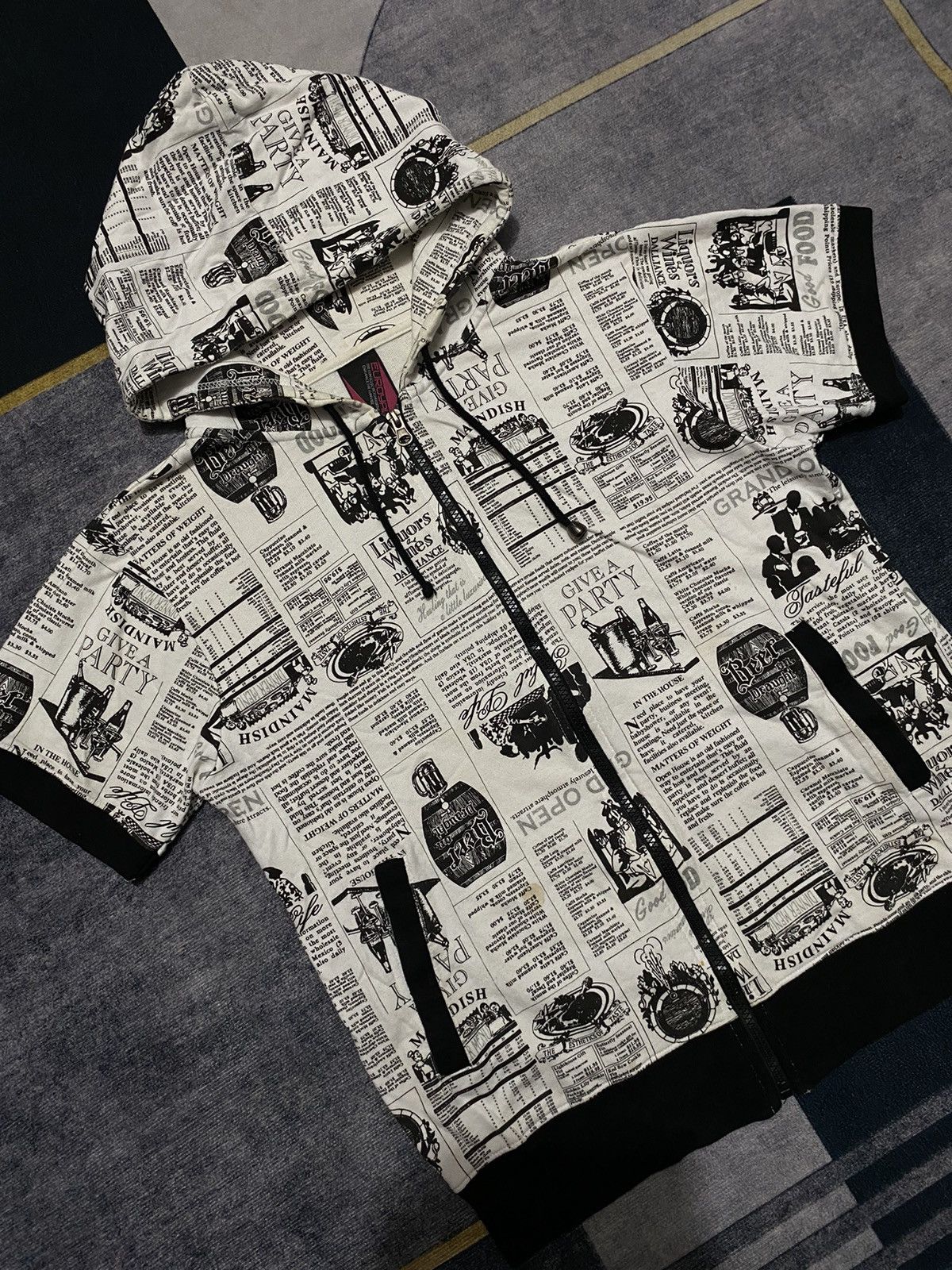 Hysteric Glamour EUROYAL IFSIXWASNINE STYLE ZIP HOODIE Size US M / EU 48-50 / 2 - 2 Thumbnail