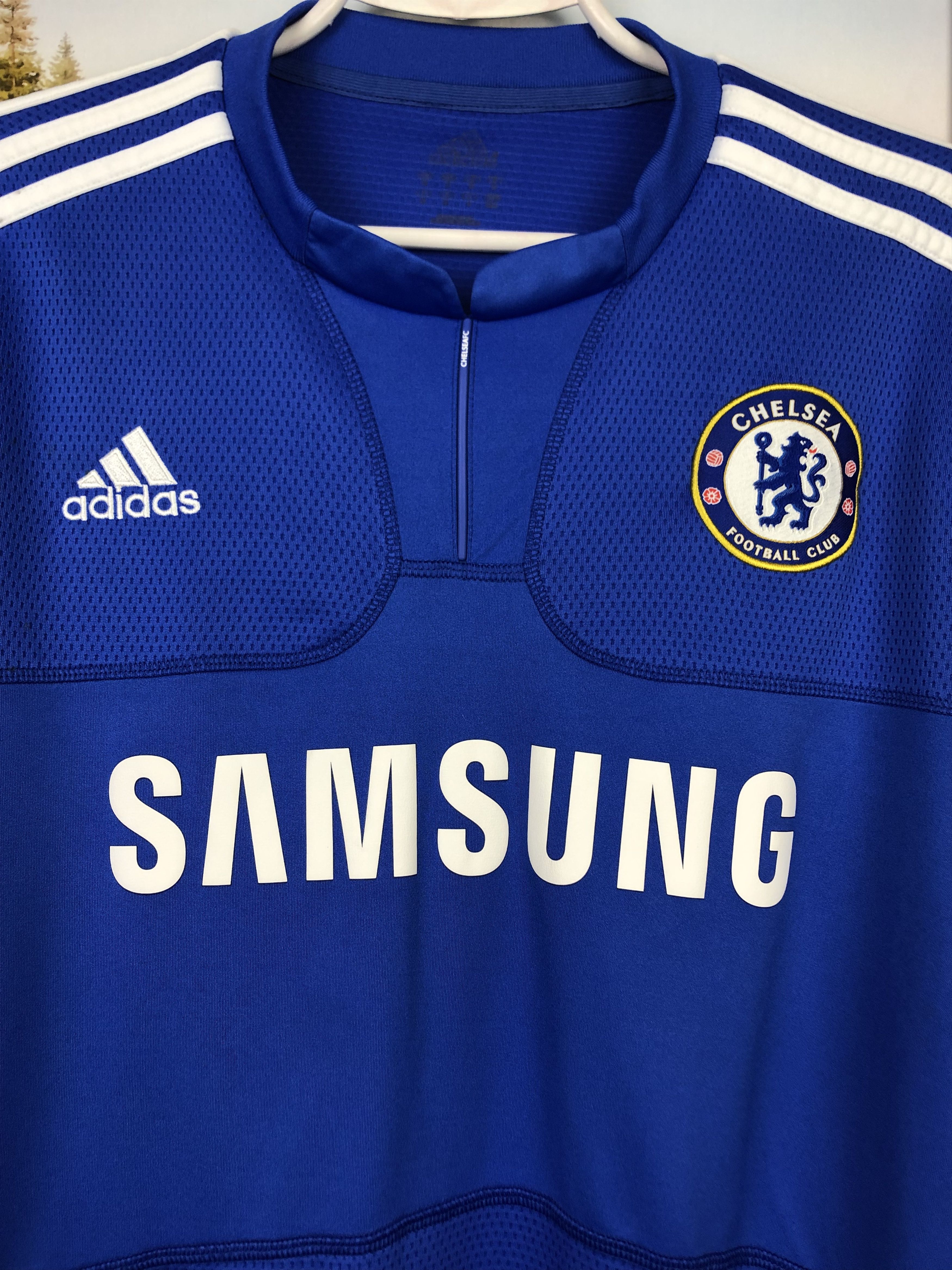 Adidas Chelsea football shirt 2009 Soccer Adidas Long Sleeve Jersey Size US M / EU 48-50 / 2 - 3 Thumbnail