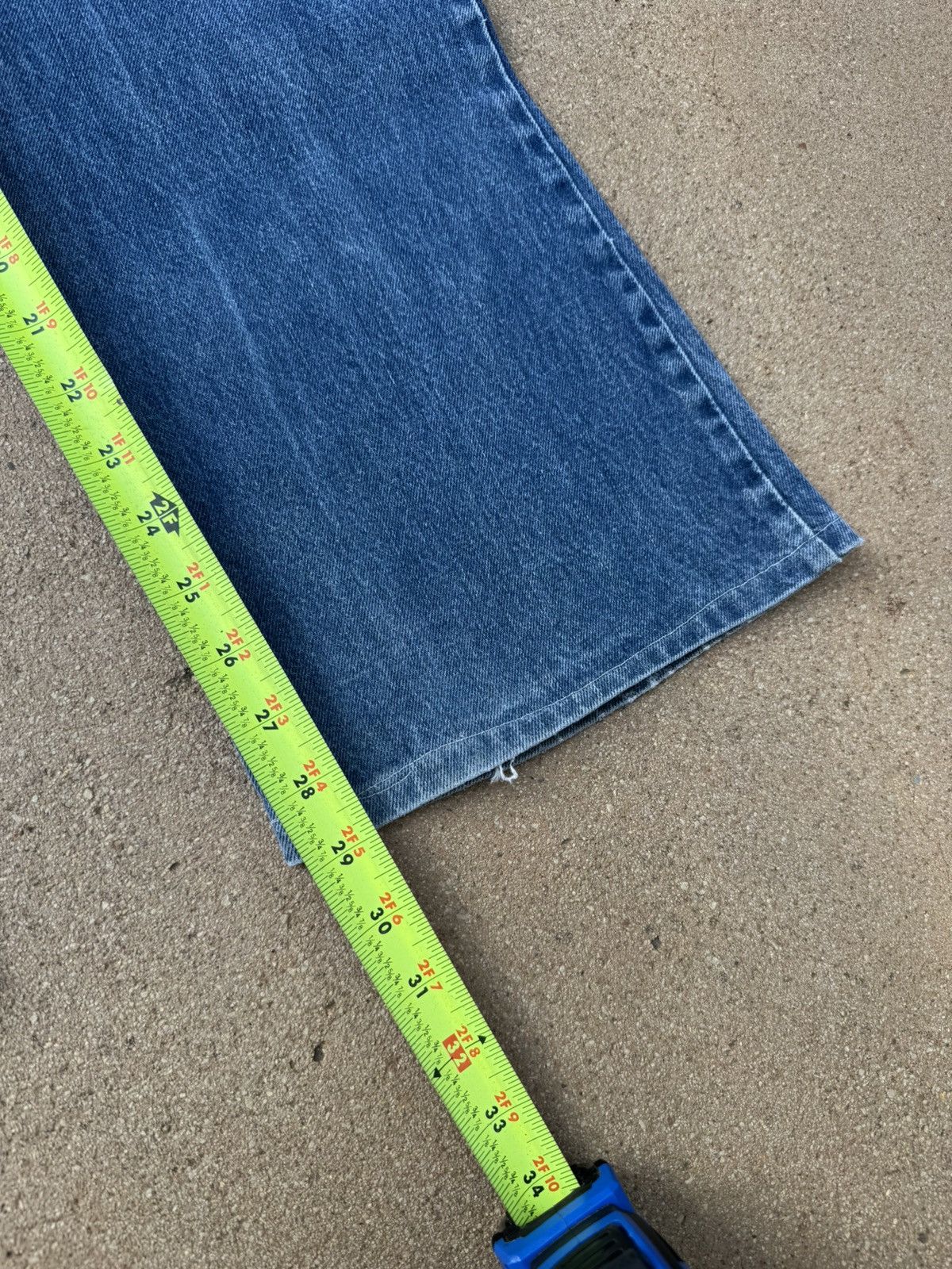 Levi's Vtg 80’s Levi’s 646 Orange Tab Bellbottom Flare Jeans 34x29 Size US 34 / EU 50 - 10 Thumbnail