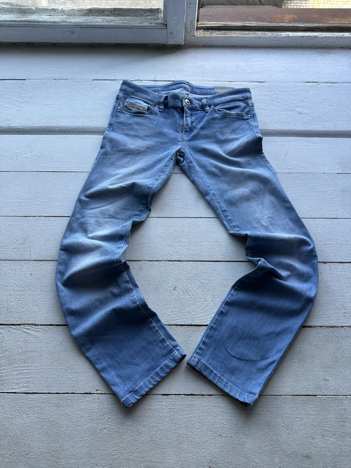Diesel 🚨 DIESEL IFSIXWASNINE JEANS DENIM RARE Y2K FIT GOTHIC PUNK Size 29" - 1 Thumbnail