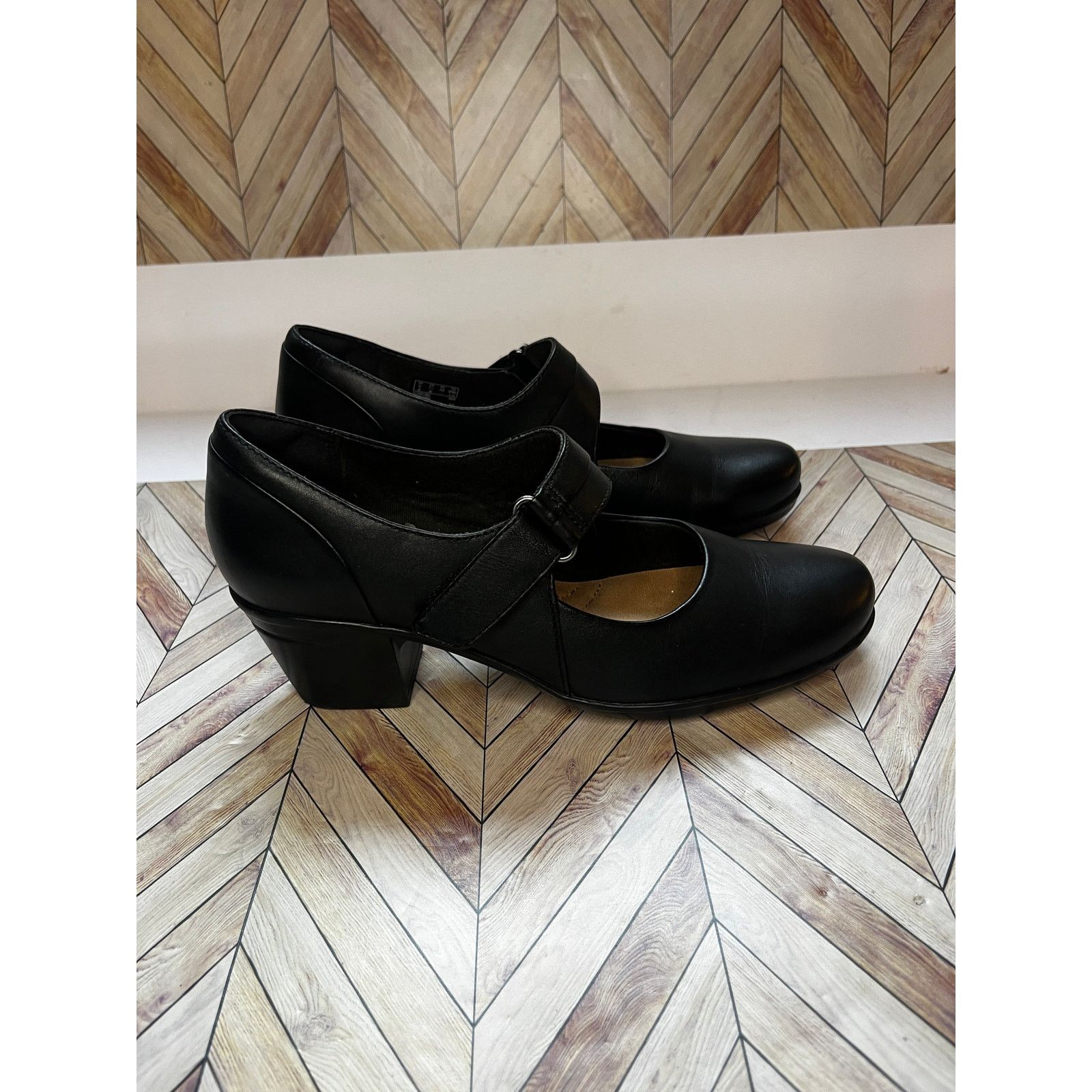 Clarks Collection by Clarks Emslie Lulin Dress Pump Black Women 7.5 Size US 7.5 / IT 37.5 - 4 Thumbnail