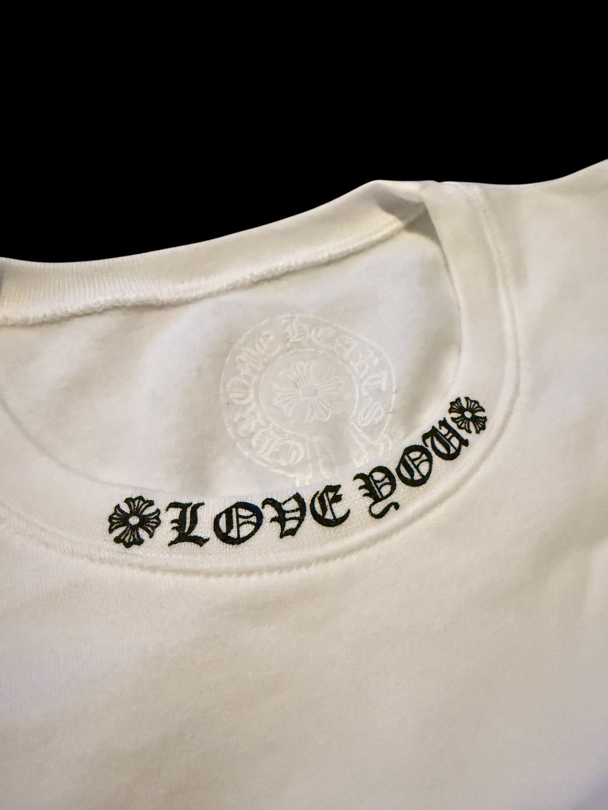 Chrome Hearts Chrome Hearts Love You Crewneck Size US S / EU 44-46 / 1 - 6 Thumbnail