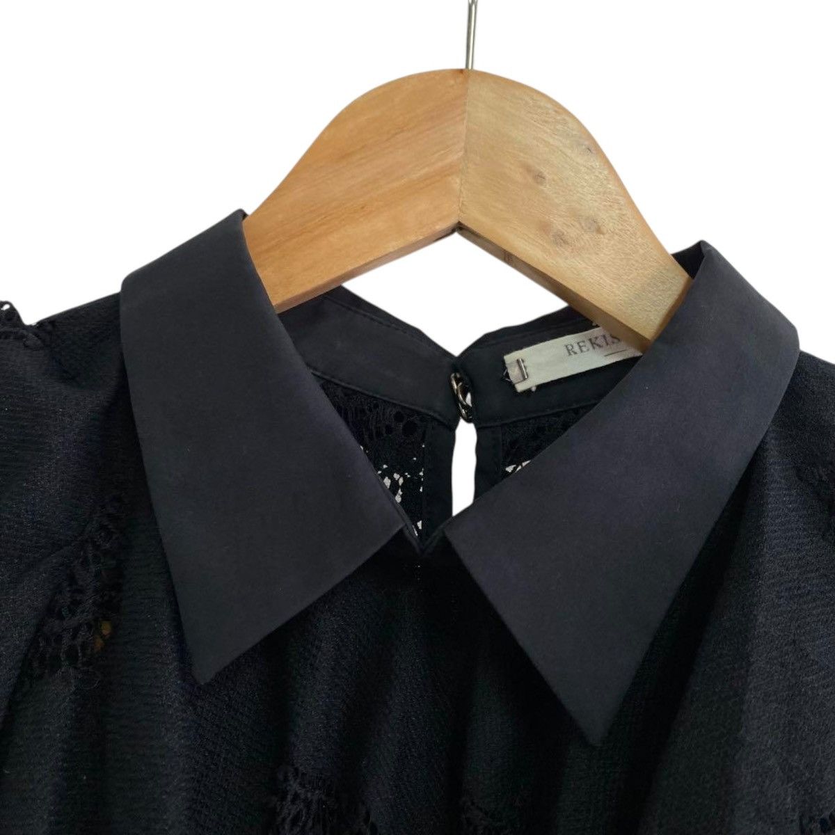 Japanese Brand Rekisami ruffle shirt Size S / US 4 / IT 40 - 2 Thumbnail