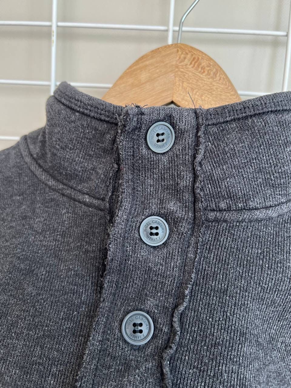 Nigel Cabourn Nigel Cabourn Collared Pullover Mens Size L Vintage Sweater Size US L / EU 52-54 / 3 - 9 Thumbnail