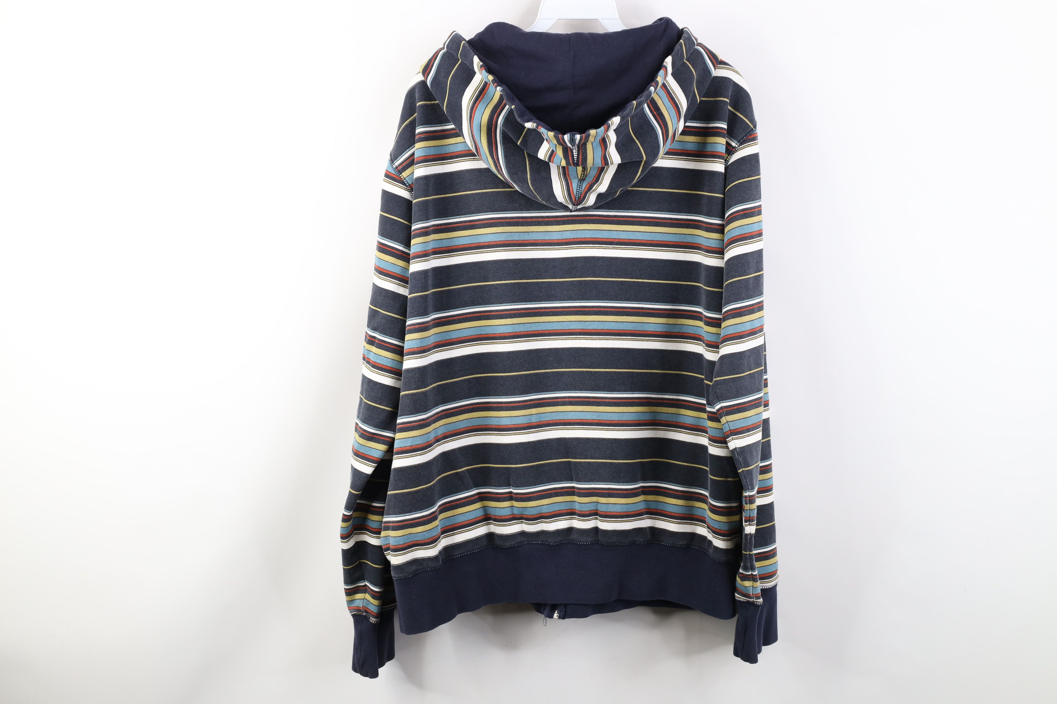 Billabong Vintage Y2K Billabong Surfing Striped Full Zip Hoodie Size US L / EU 52-54 / 3 - 13 Thumbnail