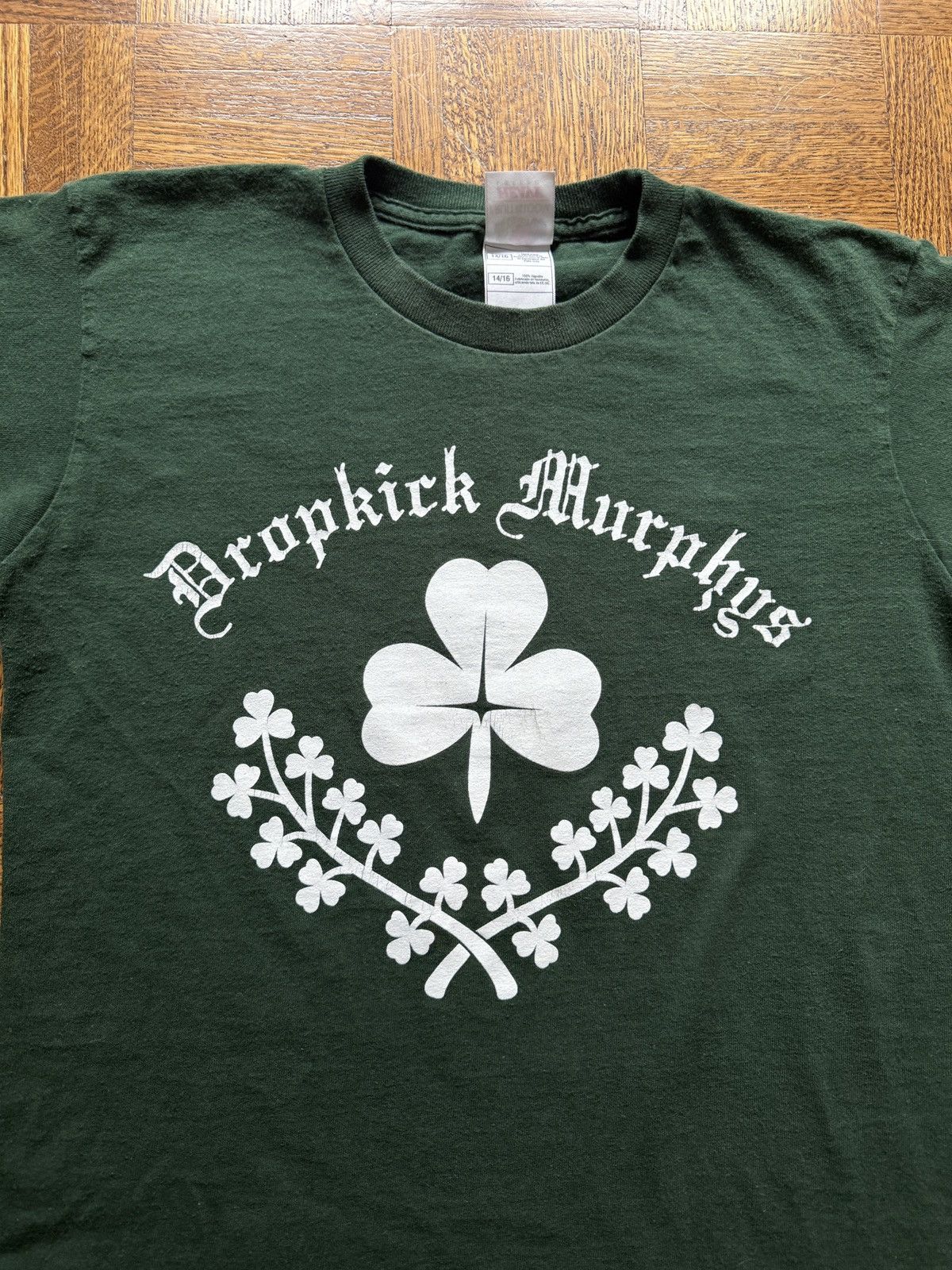 Vintage Vintage Dropkick Murphys Band Tee Youth 14/16 Size US XS / EU 42 / 0 - 4 Thumbnail