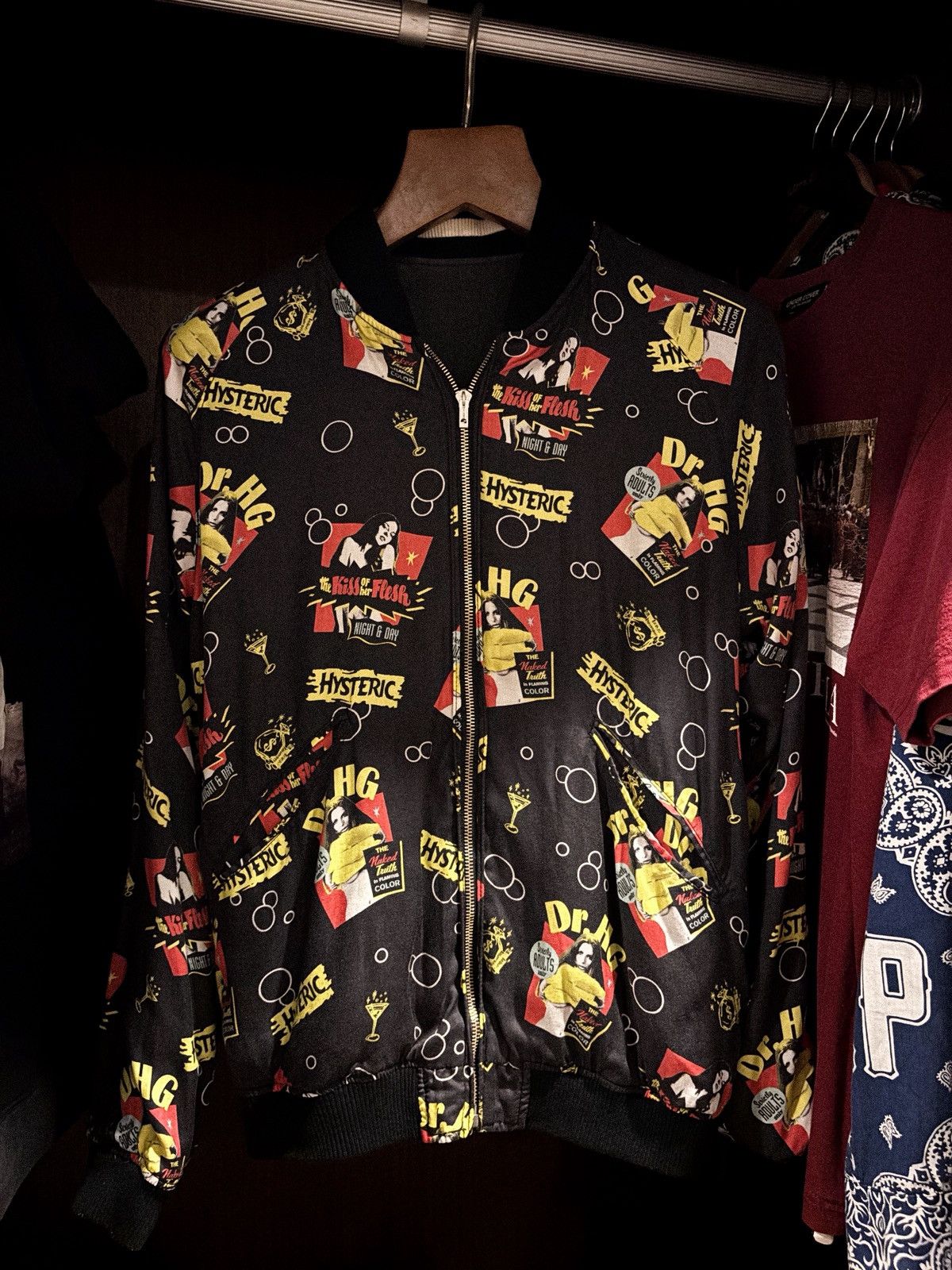 Hysteric Glamour Hysteric Glamour Reversible Sukajan Jacket Size US L / EU 52-54 / 3 - 6 Thumbnail
