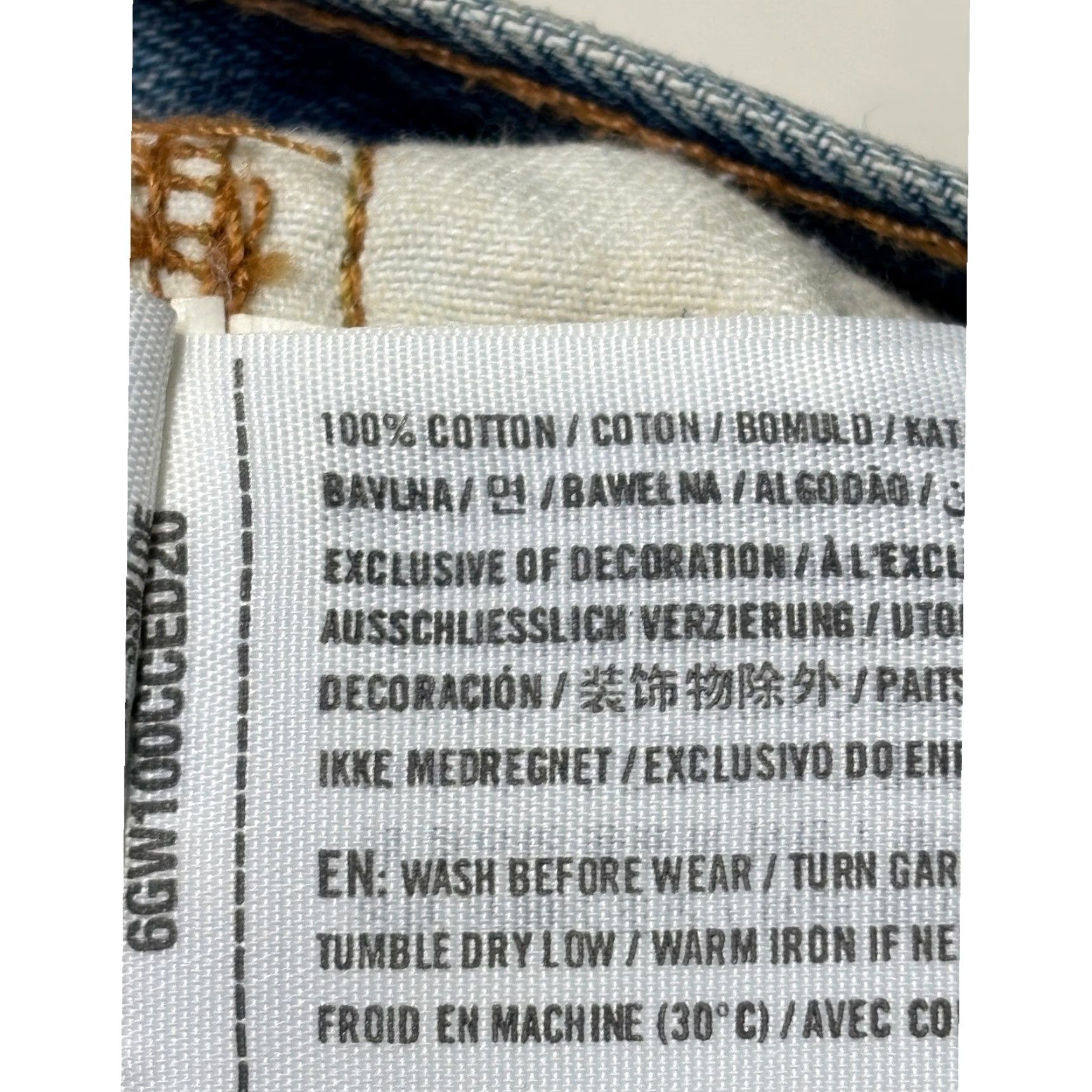 Abercrombie & Fitch Abercrombie & Fitch Jeans Skinny Medium Wash Mens W33 L32 Slim Rise Mid 10-12 in Denim Button 5-Pocket Pockets Distressed Cotton 1969 Gap 1969 Bag N/A Size US 33 - 7 Thumbnail