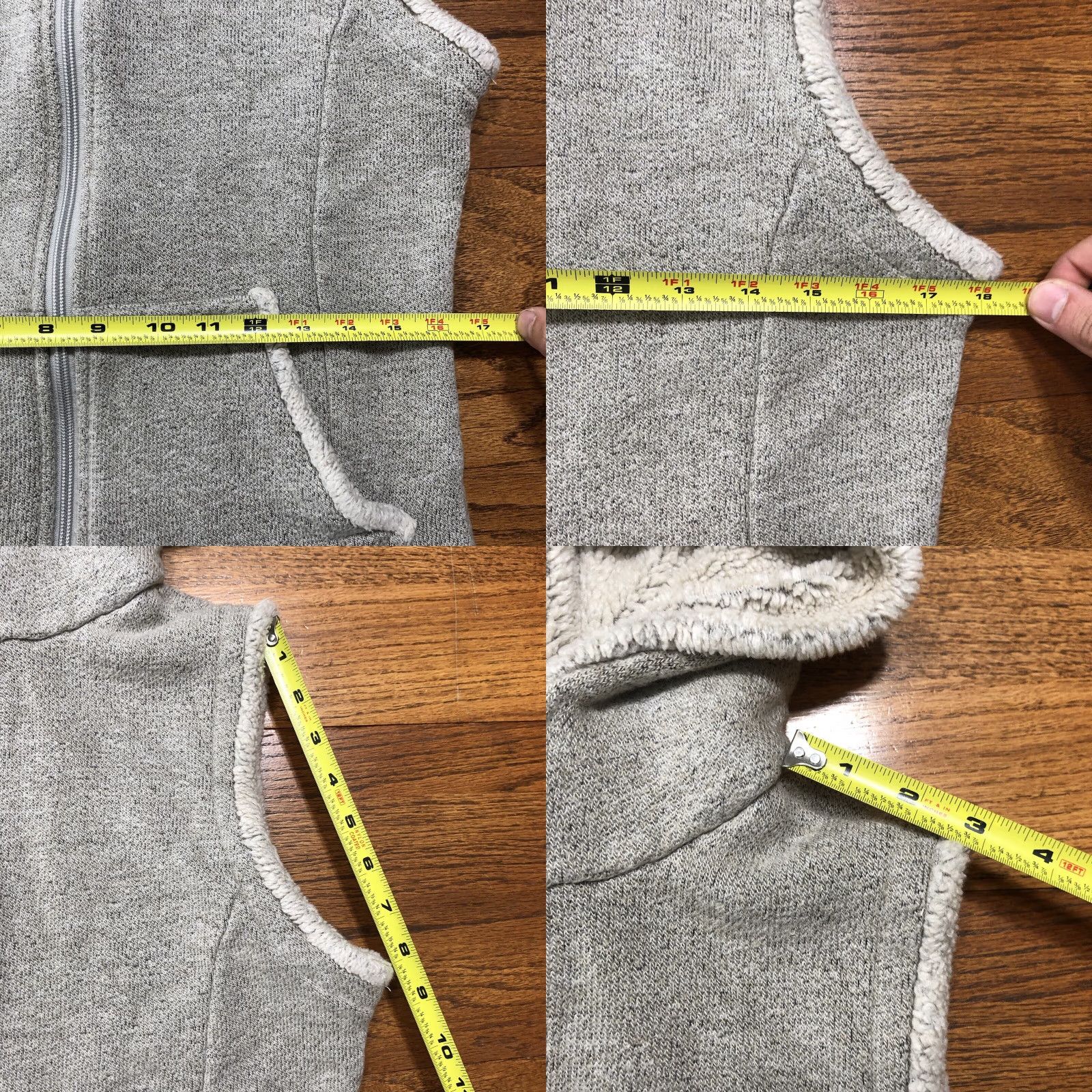 Vintage Kuhl Vest Womens Medium Beige Full Zip Hoodie Jacket Sleeveless Alfpaca Fleece Size M / US 6-8 / IT 42-44 - 8 Thumbnail
