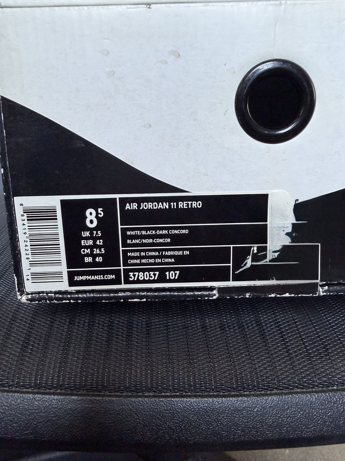 Jordan Brand Air Jordan 11 - 2011 Concord - size 8.5 Size US 8.5 / EU 41-42 - 7 Thumbnail