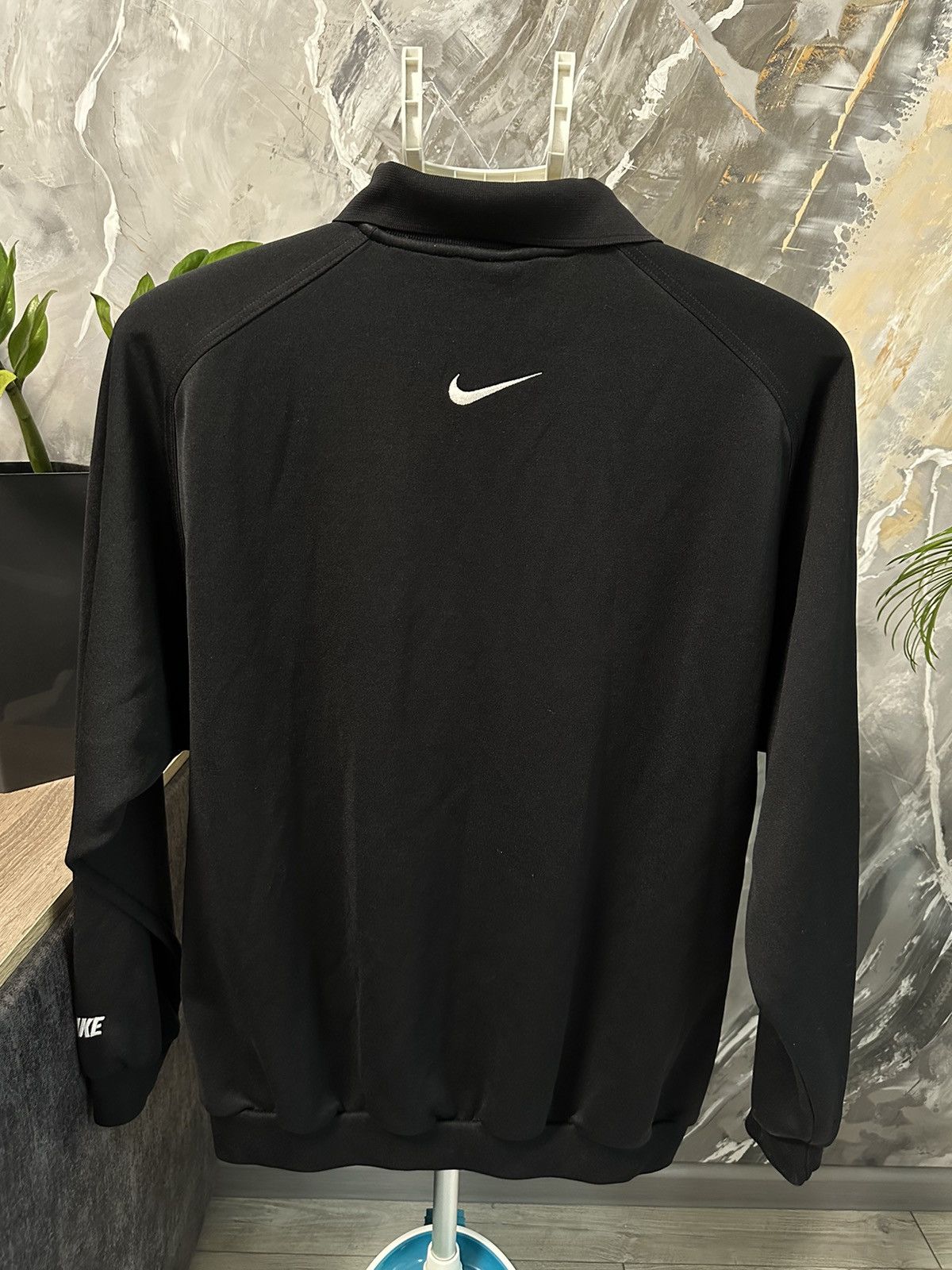 Vintage Vintage Nike Big Logo Track Top Jacket Drill Y2K Size US L / EU 52-54 / 3 - 5 Thumbnail