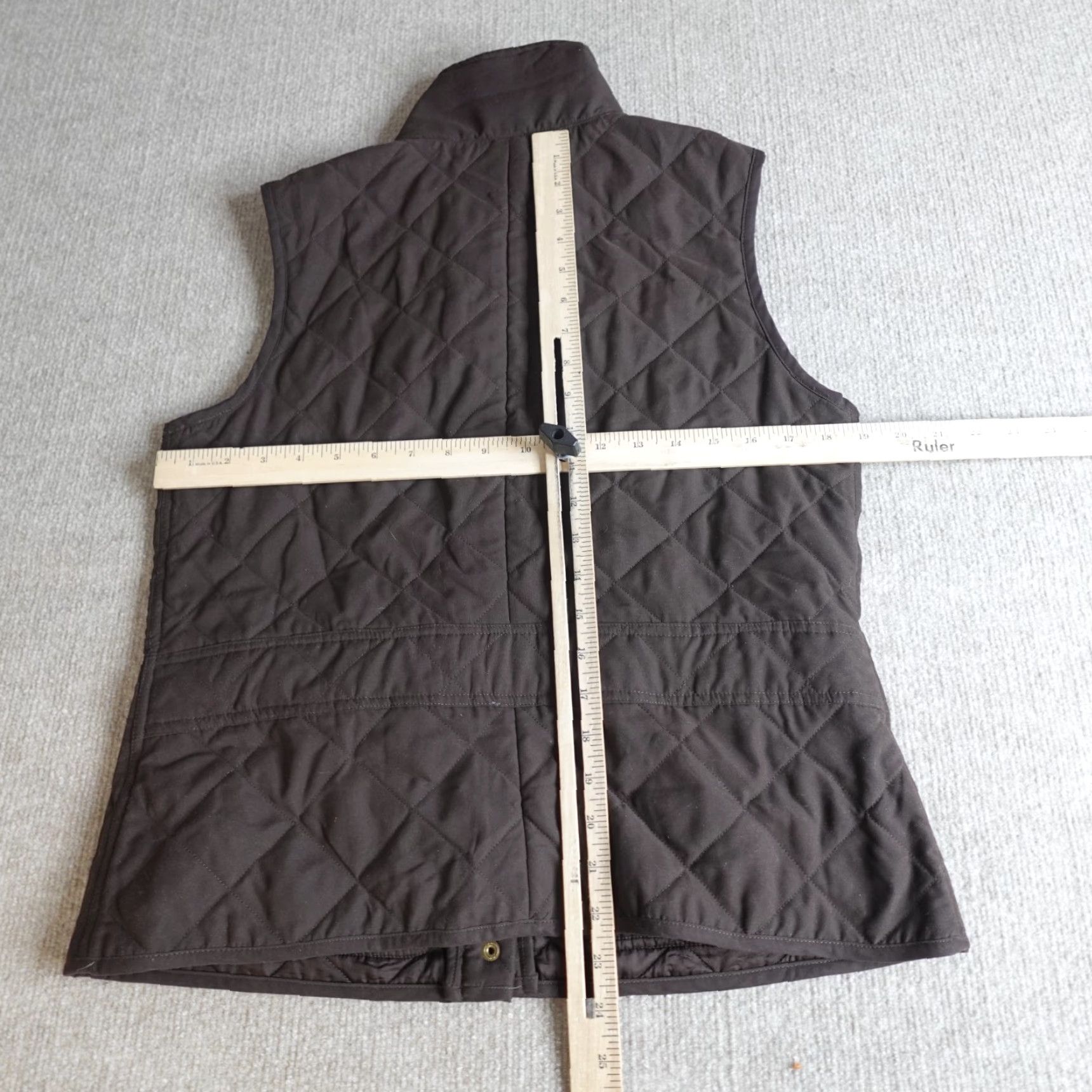 Ralph Lauren Lauren Ralph Lauren Vest Medium Brown Quilted Hunting Womens Size M / US 6-8 / IT 42-44 - 3 Thumbnail