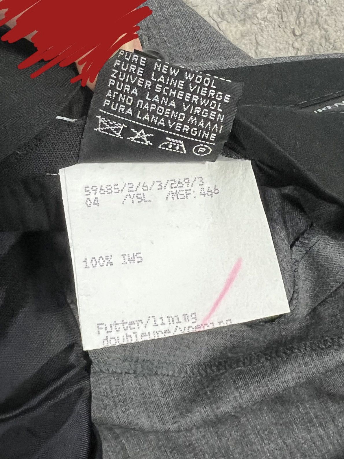 Yves Saint Laurent Elegant Yves Saint Laurent Trousers, 100% Wool Size US 36 / EU 52 - 5 Thumbnail