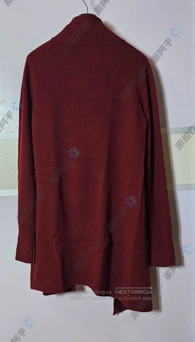 Ann Demeulemeester Ann Demeulemeester Wool and Cashmere Blended Knit Open Car Size XS / US 0-2 / IT 36-38 - 3 Thumbnail
