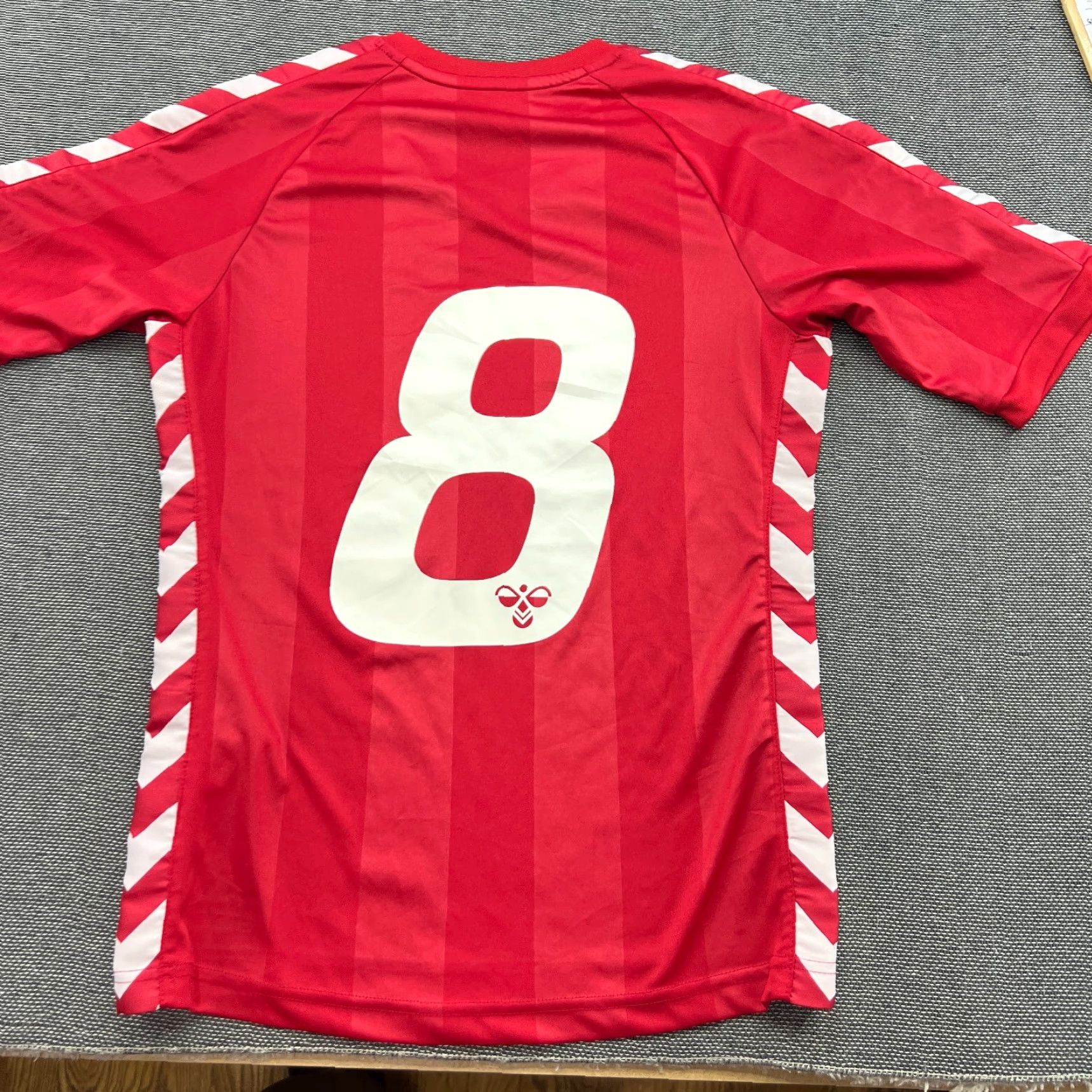 Hummel Hummel Denmark 1983-1984 Home Jersey Football Mens XS Re-Issue Adult Shirt Retro Shirt Size US XS / EU 42 / 0 - 2 Thumbnail
