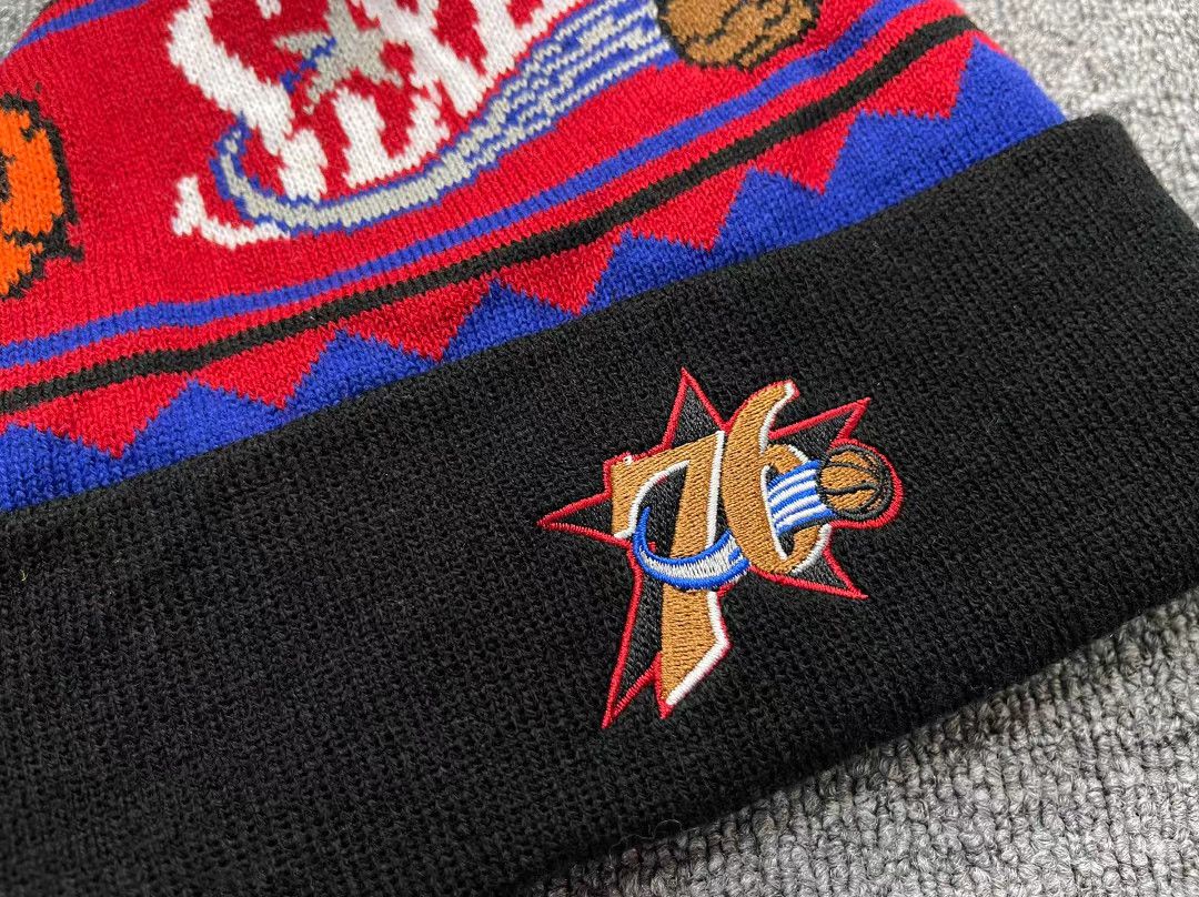 Mitchell & Ness Mitchell & Ness Knit Beanie Q5 Size ONE SIZE - 2 Thumbnail