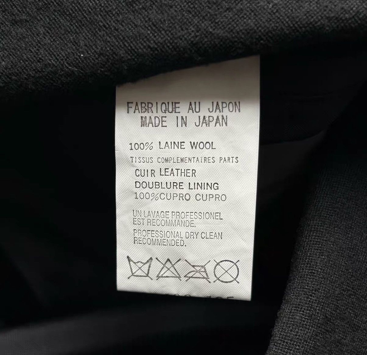 Yohji Yamamoto Yohji Yamamoto 08aw Double Breasted Leather Panel Blazer K4 Size US M / EU 48-50 / 2 - 6 Thumbnail