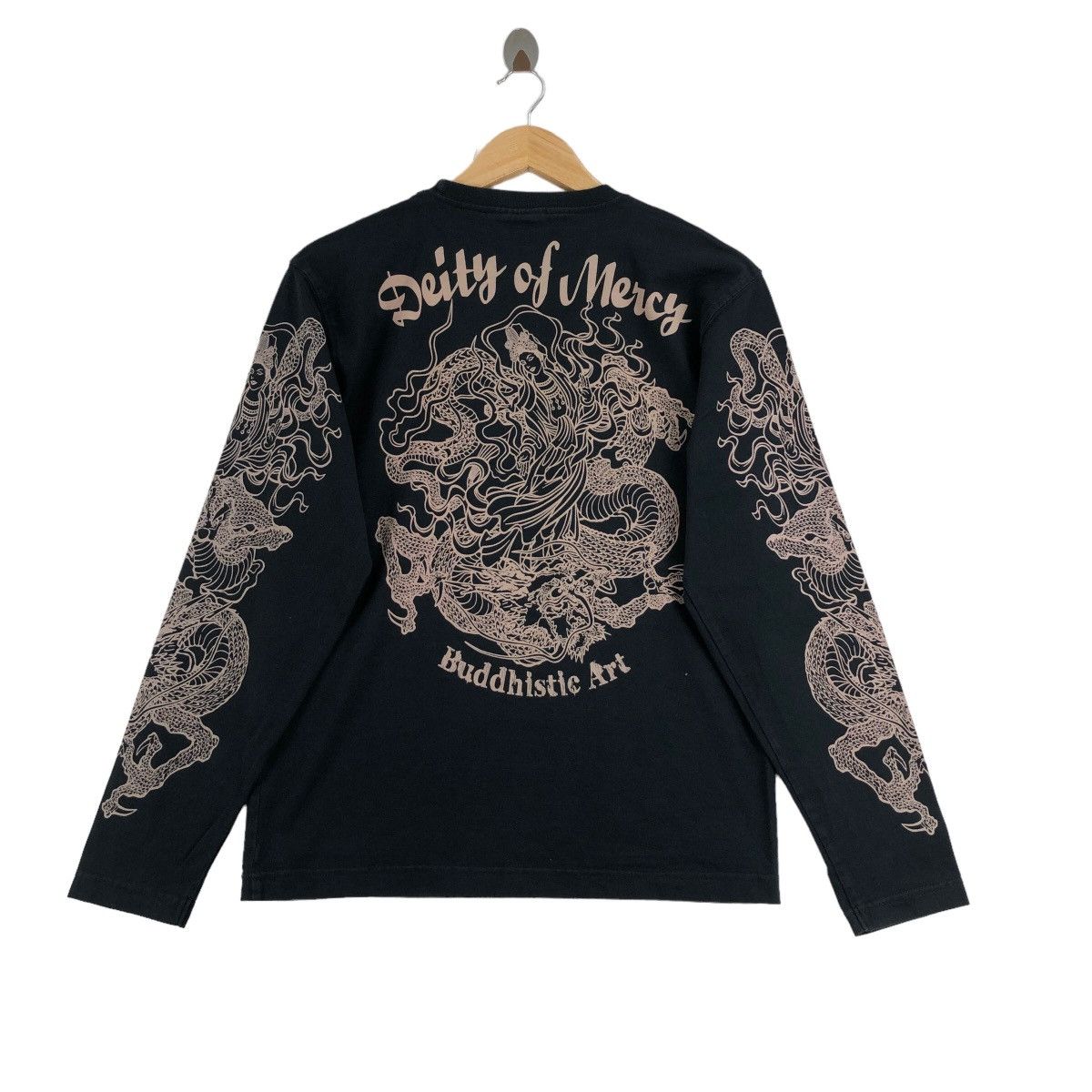 Japanese Brand Vintage Japan Delty Of Mercy Buddhistie Art Long Sleeve Size US M / EU 48-50 / 2 - 4 Thumbnail