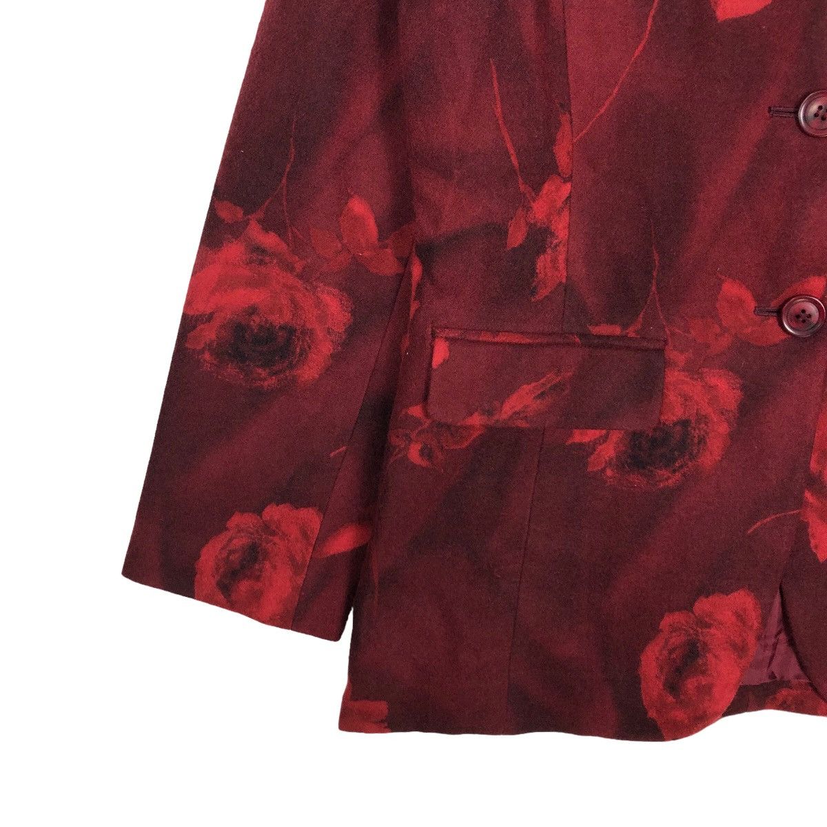 Issey Miyake 🔥Runway Double Breast Jacket Caravan Issey Miyake Flower Size M / US 6-8 / IT 42-44 - 4 Thumbnail