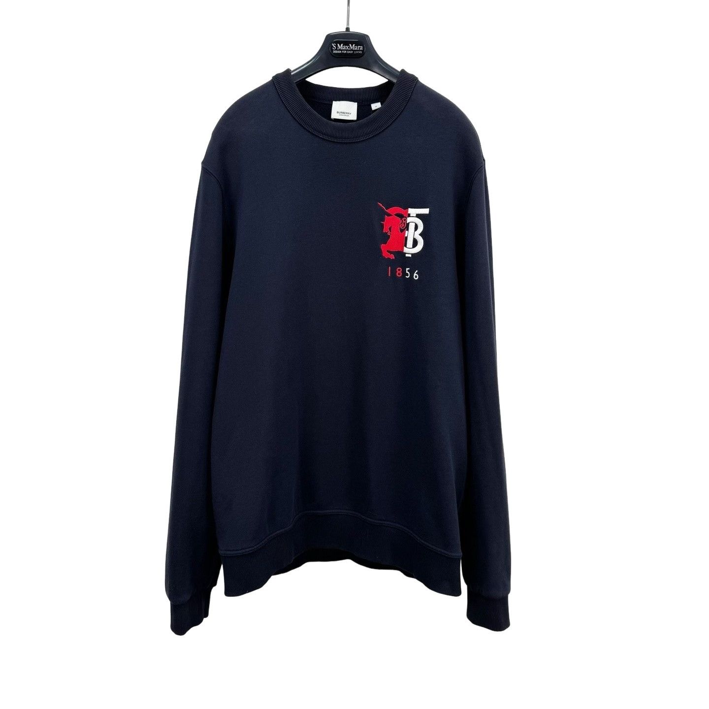Burberry Burberry Embroidered TB Logo Sweatshirt Size M Size US M / EU 48-50 / 2 - 1 Thumbnail
