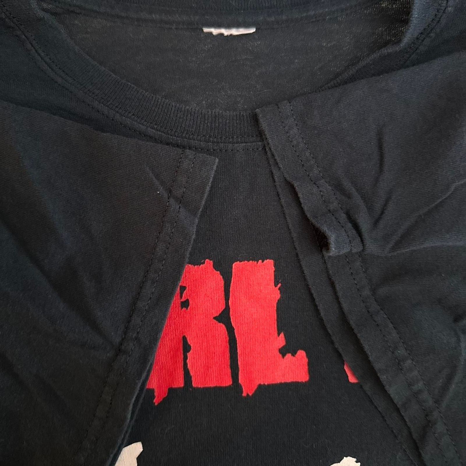 Band Tees × Vintage Vintage Black Pearl Jam Band Shirt Size US XL / EU 56 / 4 - 6 Thumbnail