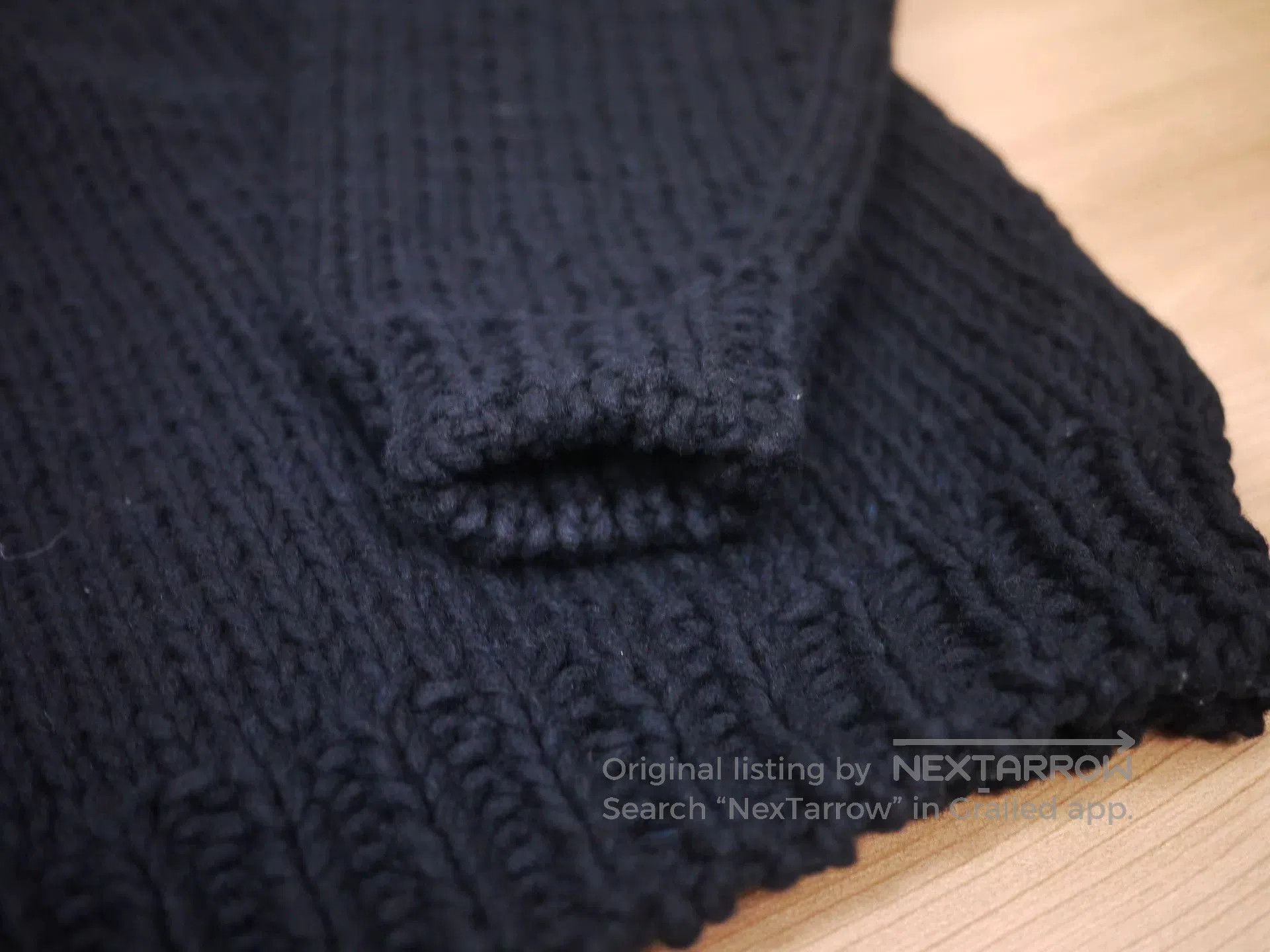 Visvim hand-knit black boatneck sweater by visvim. Size US M / EU 48-50 / 2 - 2 Thumbnail
