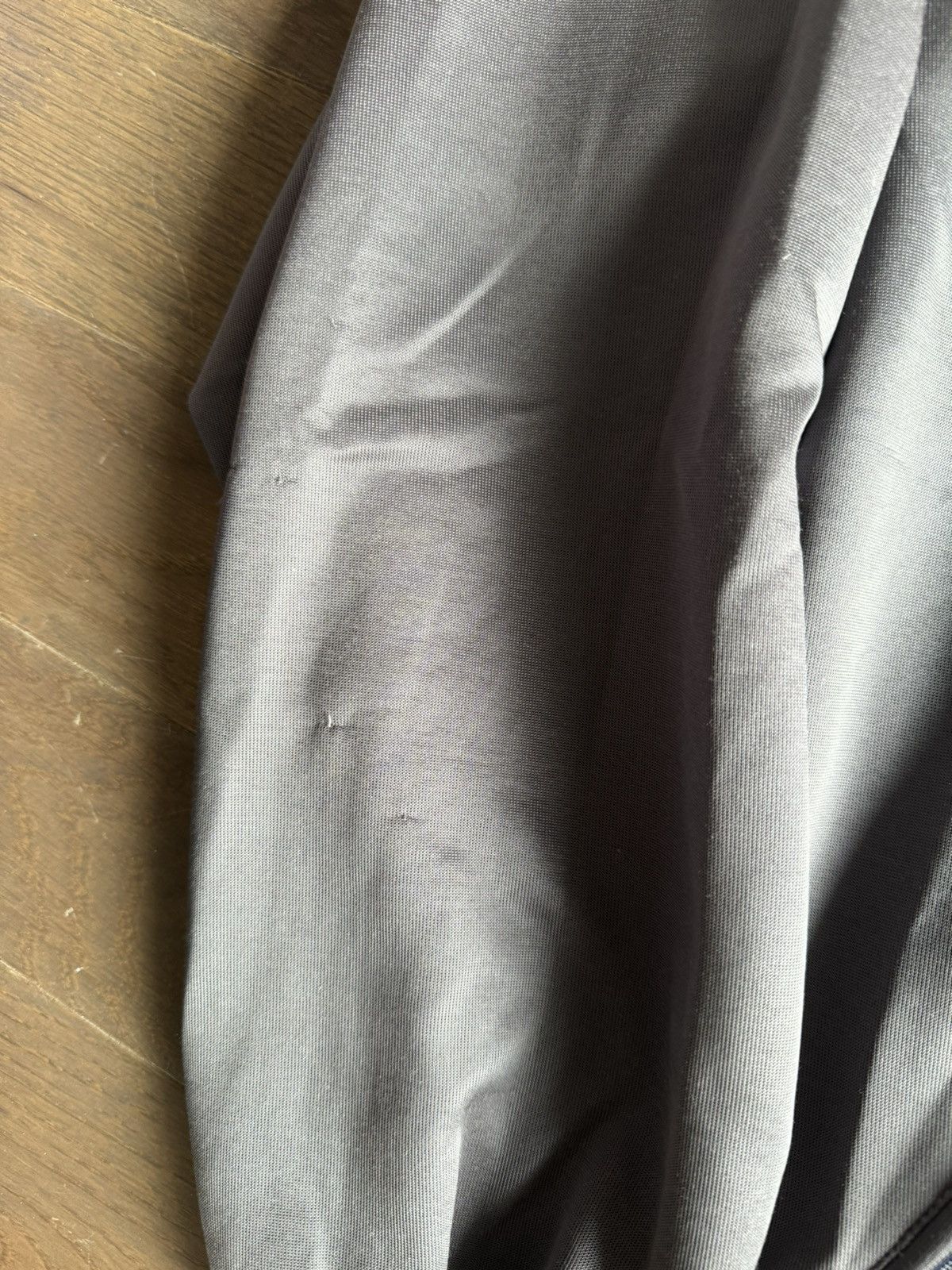 Nike × Vintage Vintage Nike track Jacket long sleeve zip up Grey Xl 80s Size US XL / EU 56 / 4 - 4 Thumbnail