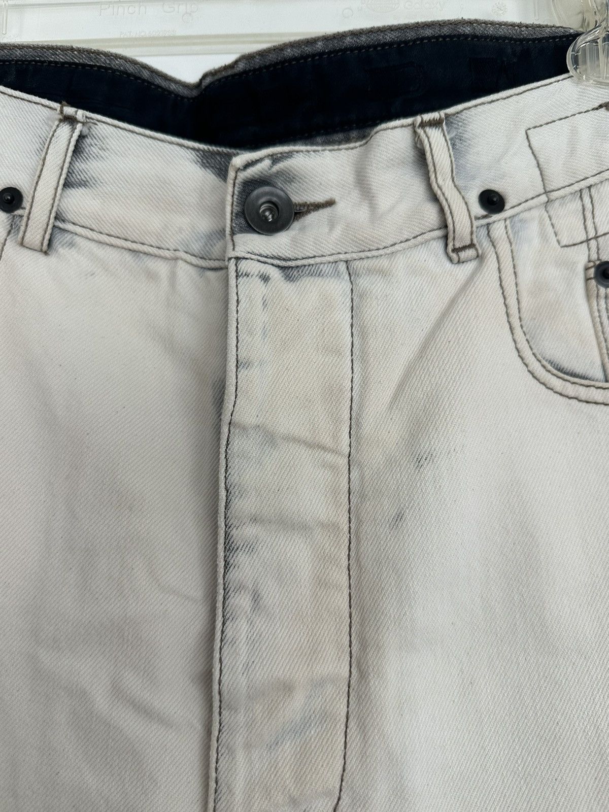 Rick Owens Drkshdw Rick Owens DRKSHDW straight leg cropped jeans Size US 34 / EU 50 - 2 Thumbnail