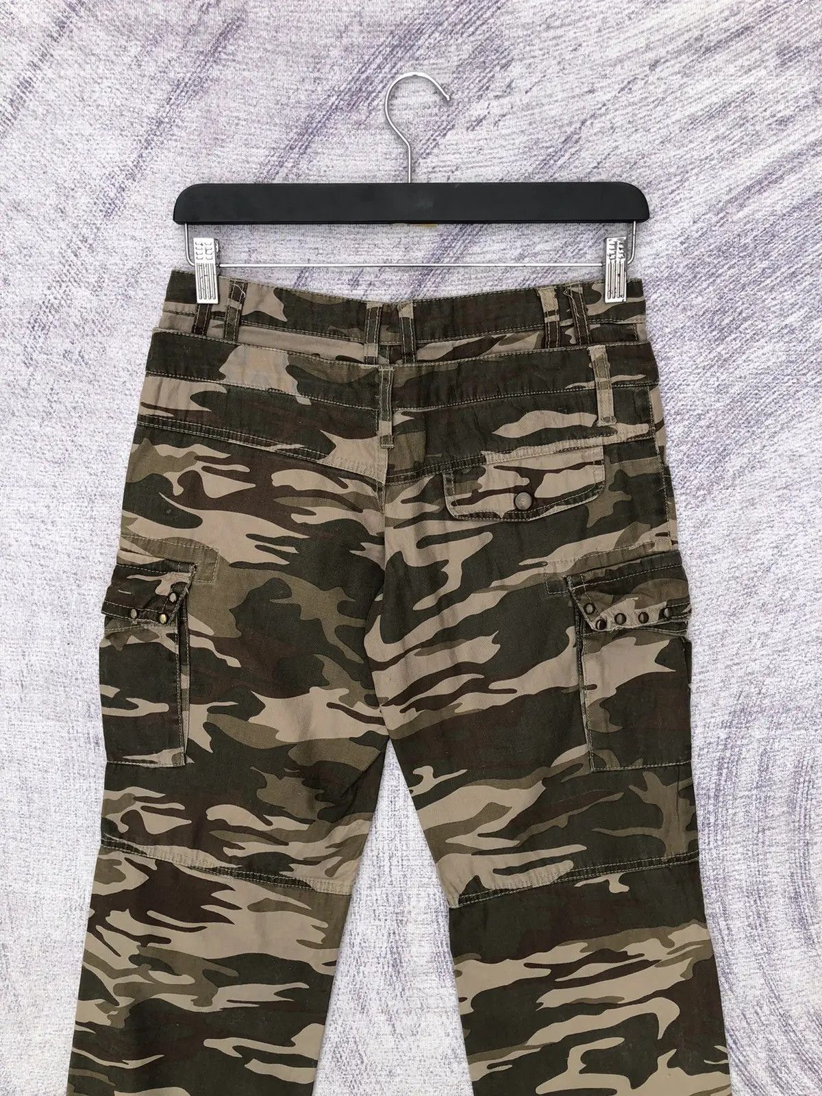 Designer × Japanese Brand Veryrare Military Cargo Multipocket Tactical Pants Size US 29 - 10 Thumbnail