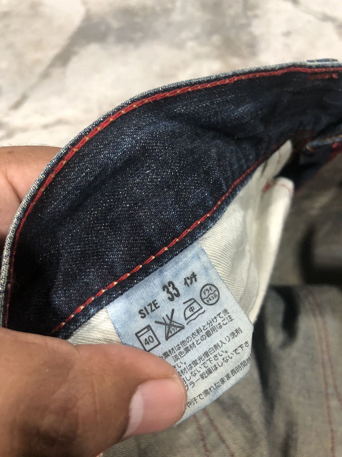 Levi's Made & Crafted Levi’s 506 Jeans crazy design Size US 30 / EU 46 - 10 Thumbnail