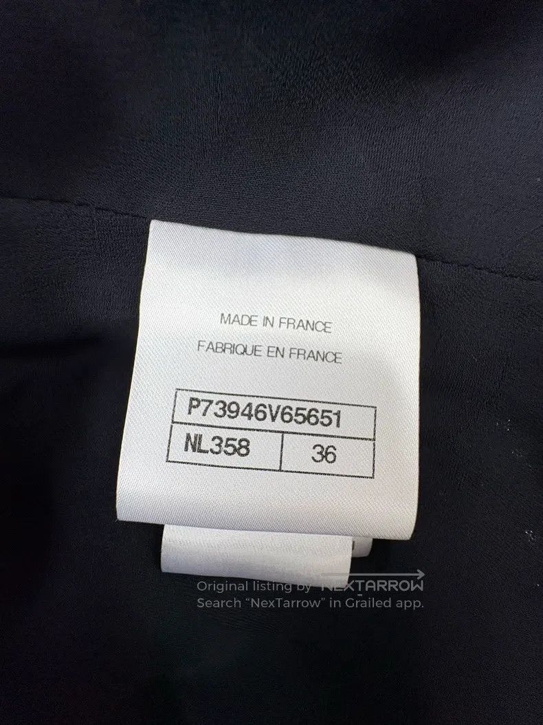 Chanel Chanel 23C catwalk style heavy industry blue sequin jacket Size XS / US 0-2 / IT 36-38 - 7 Thumbnail