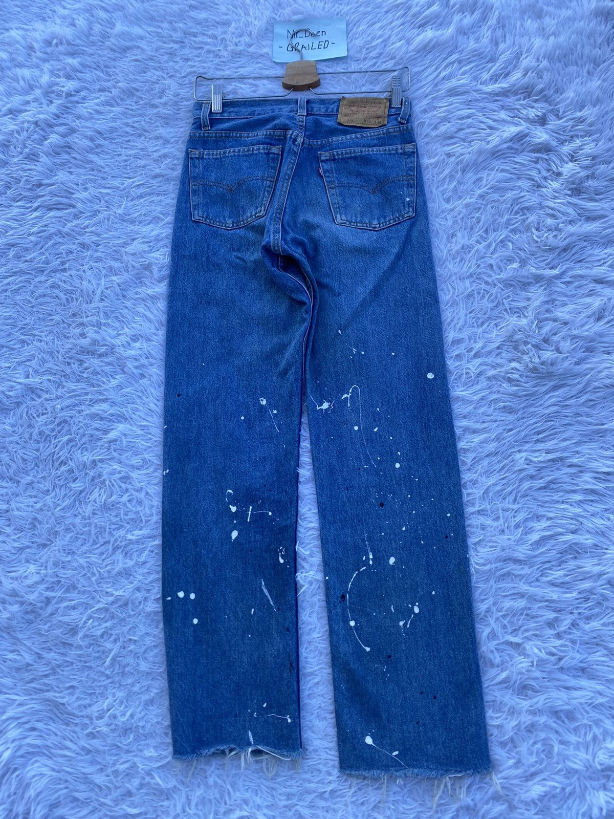 Levi's Rare Vintage Levi’s 501 Paints Splatter Denim Jeans Size US 28 / EU 44 - 19 Thumbnail