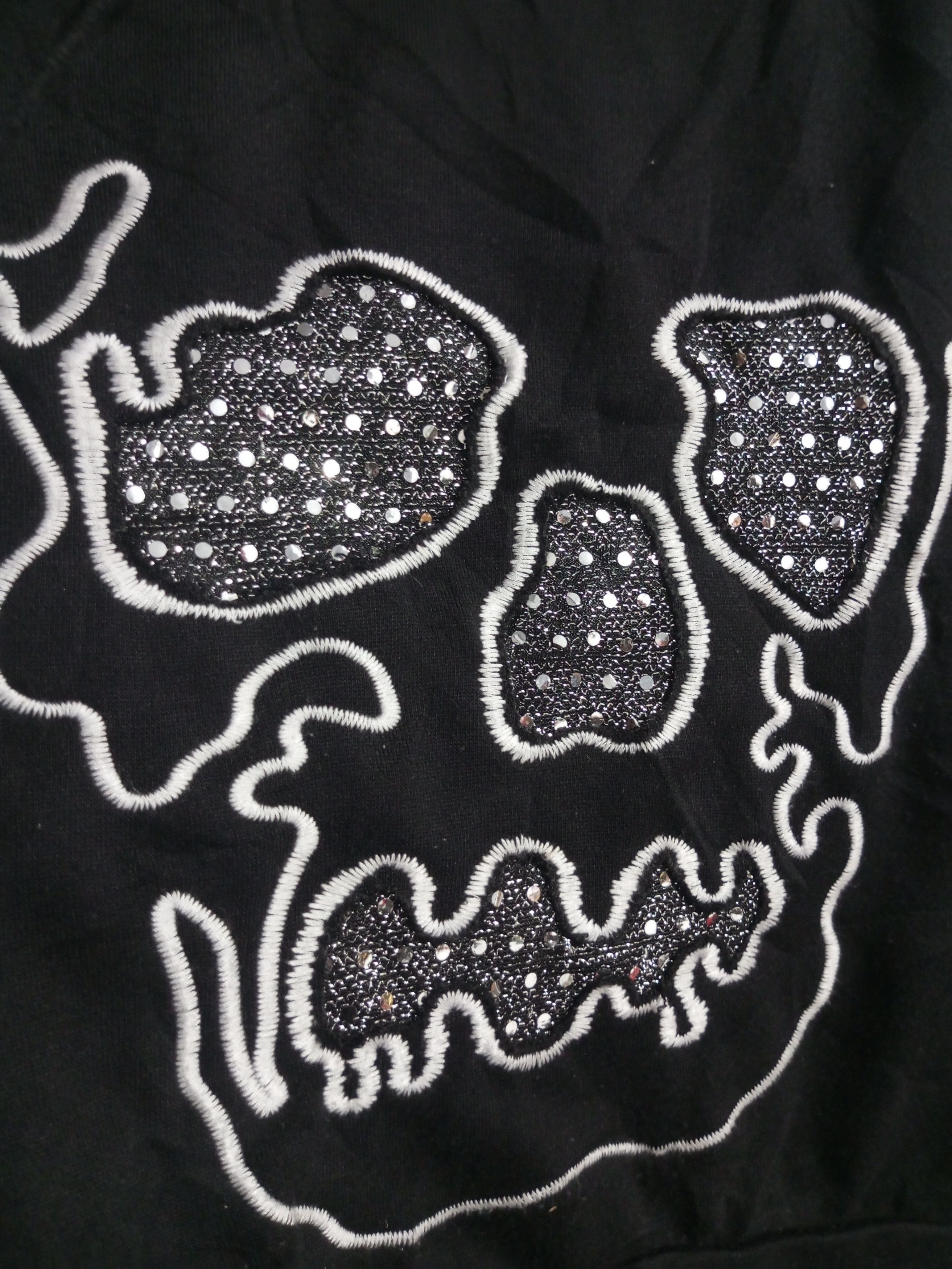 Hysteric Glamour Vintage fungky big skull embroidery bono hidden hoodie Size S / US 4 / IT 40 - 4 Thumbnail
