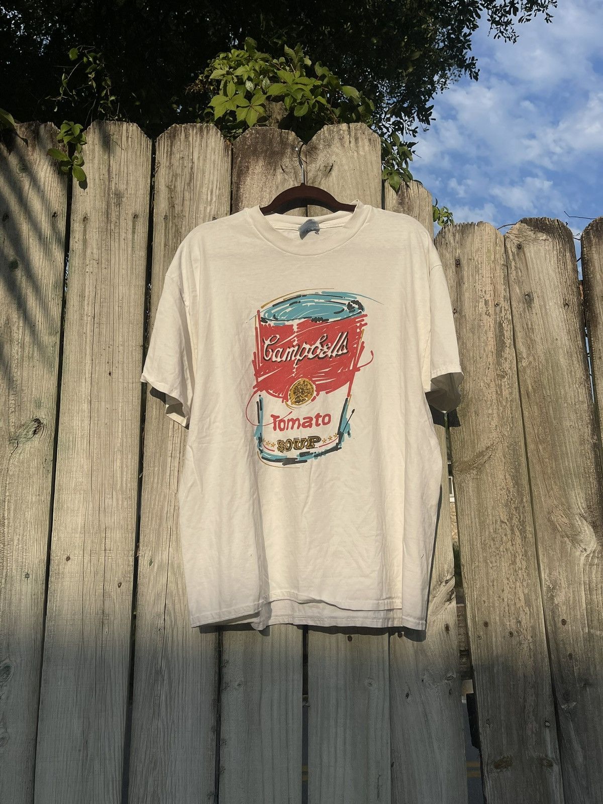 Andy Warhol Rare 1996 Andy Warhol Campbell’s Tomato Soup T-Shirt XL Size US XL / EU 56 / 4 - 3 Thumbnail