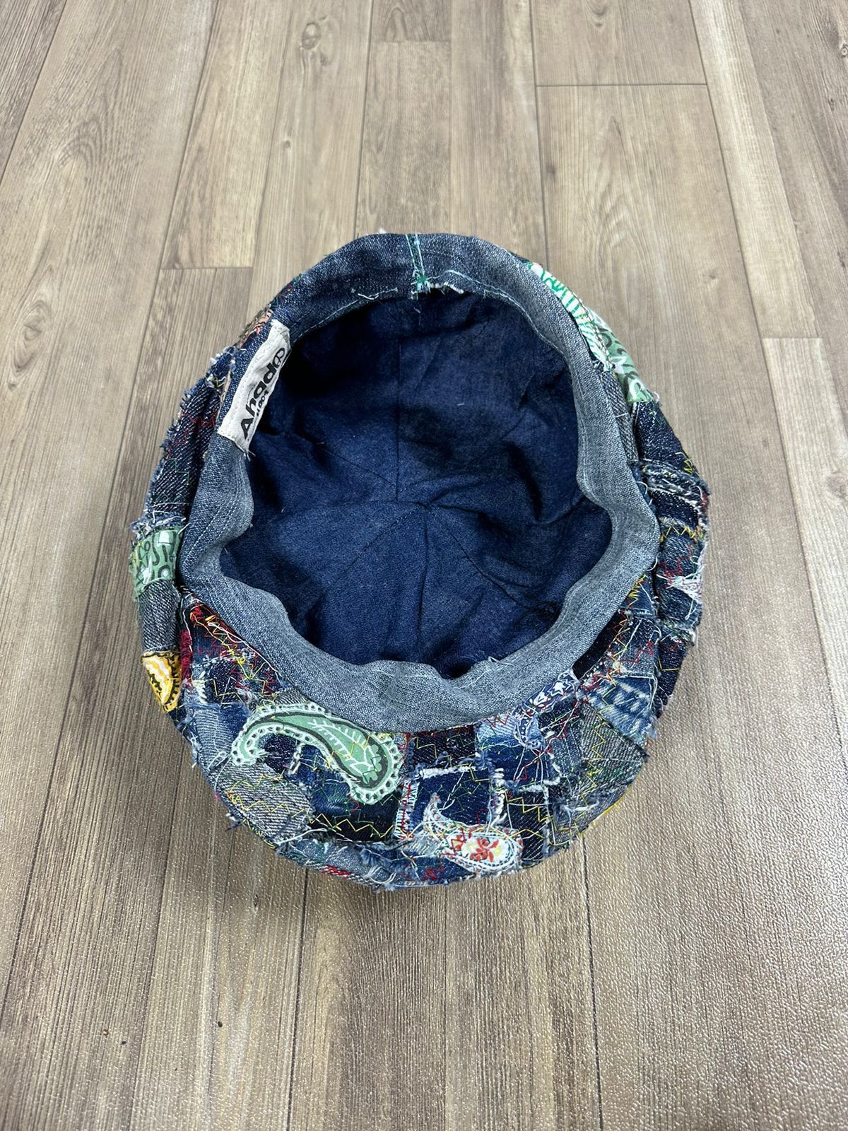 Other Custom Made Paisley denim Patchwork Newsboy Hats Size ONE SIZE - 6 Thumbnail