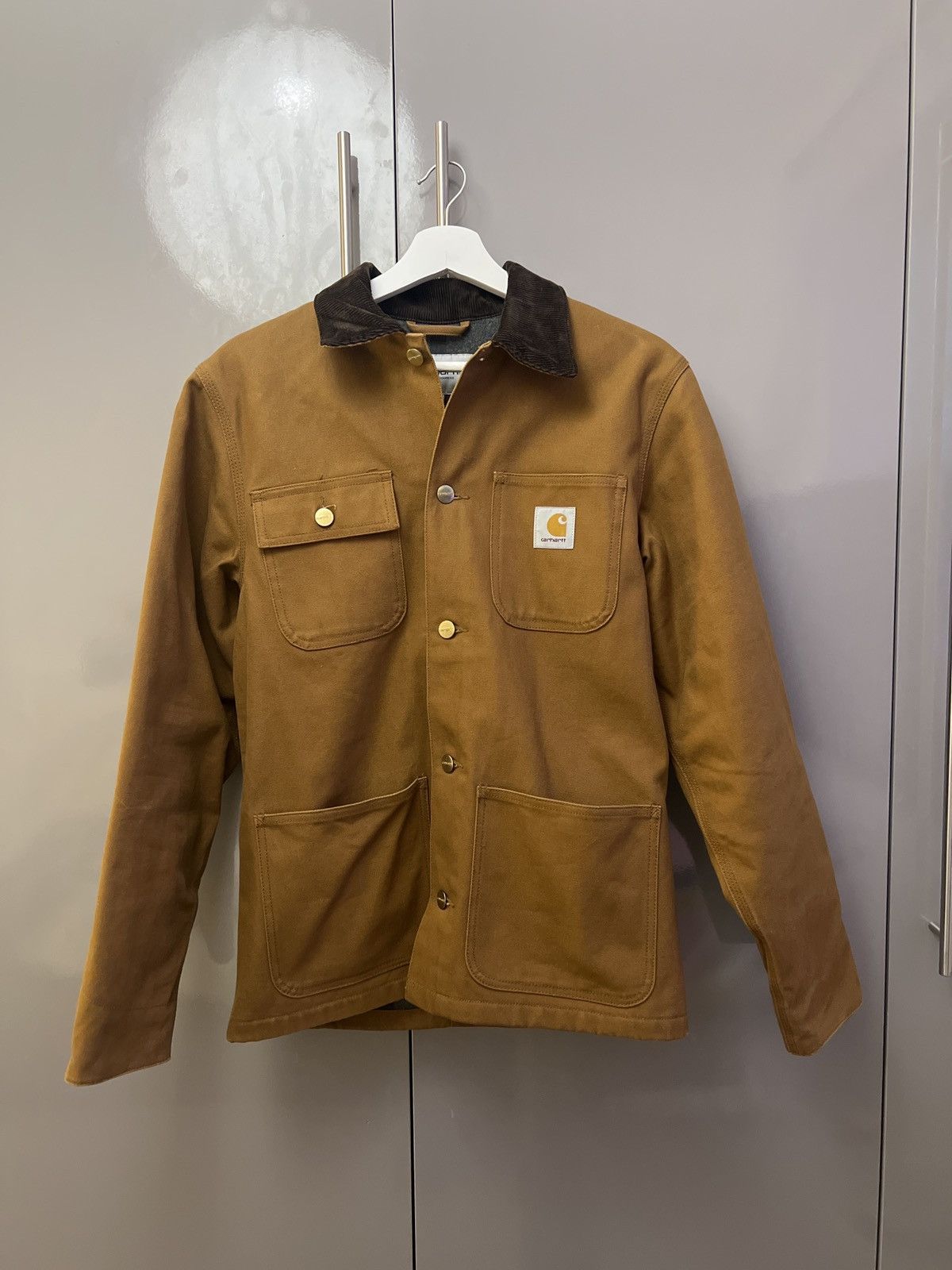 Carhartt Carhartt WIP Men's Michigan Jacket Hamilton Brown Size US XS / EU 42 / 0 - 1 Thumbnail