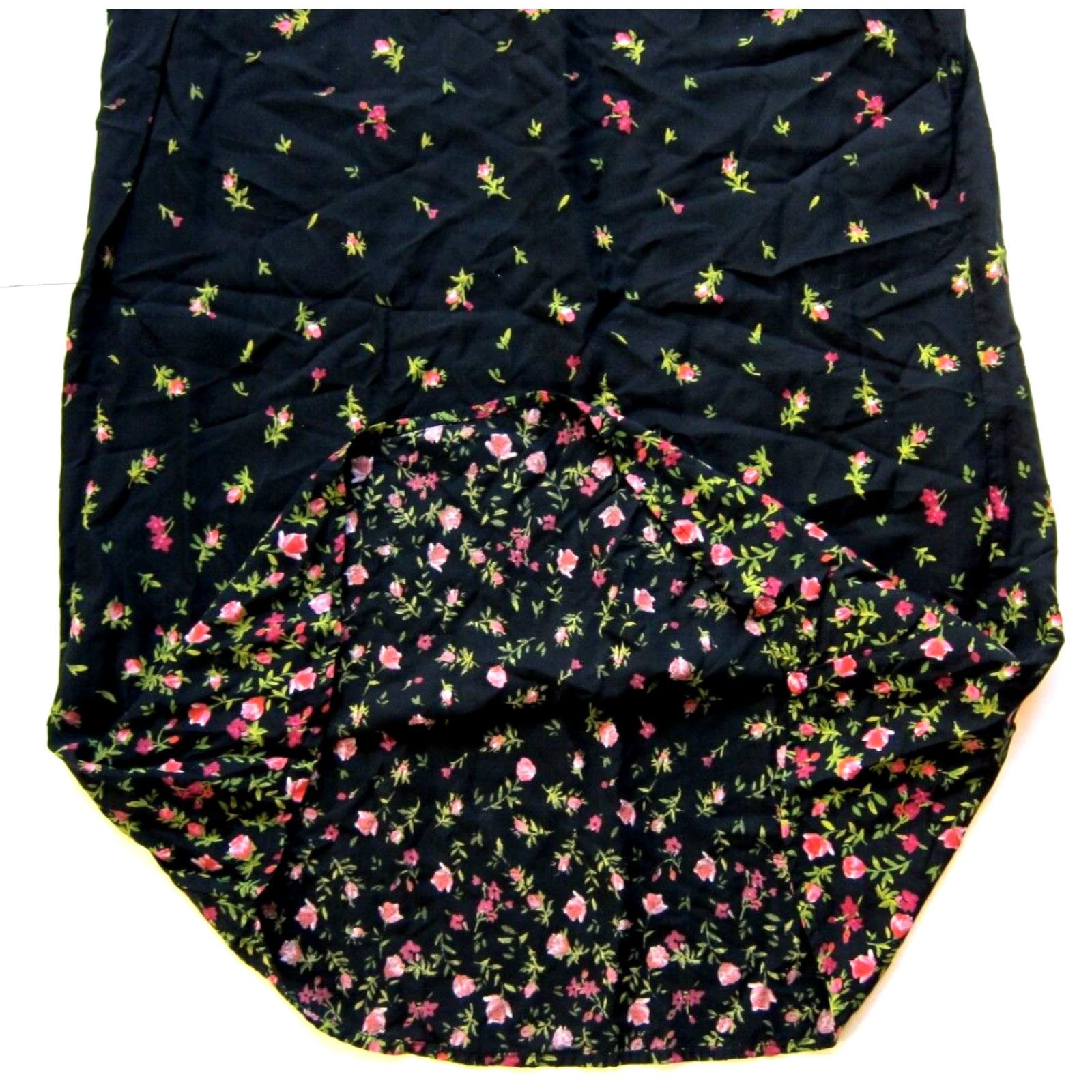 Old Navy Old Navy Tunic Tank Sun Dress 100% Rayon Black Pink Green Rose Floral Medium Womens Size M / US 6-8 / IT 42-44 - 5 Thumbnail